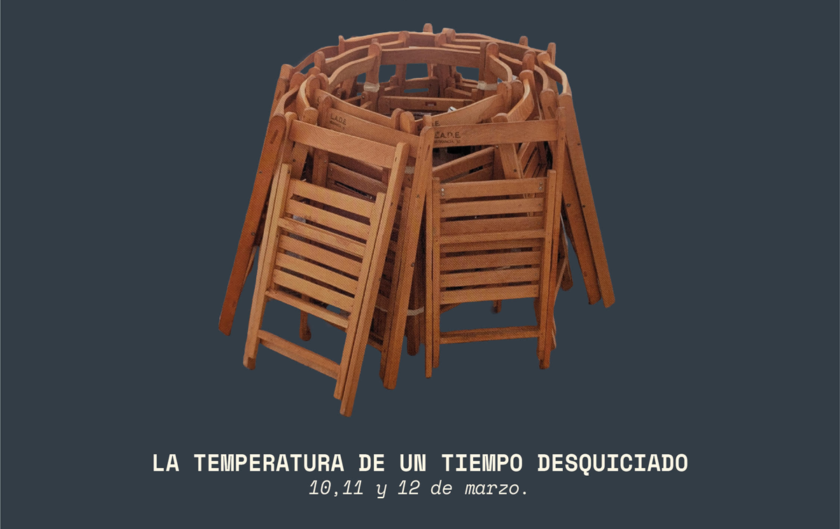 Cartel del ciclo 'Durmiendo bajo el volcán'