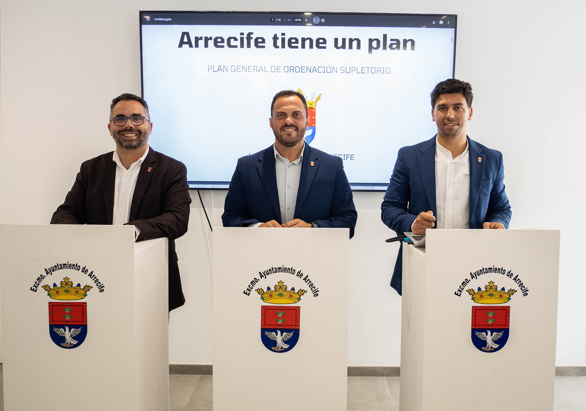 Presentación del Plan General Supletorio de Arrecife