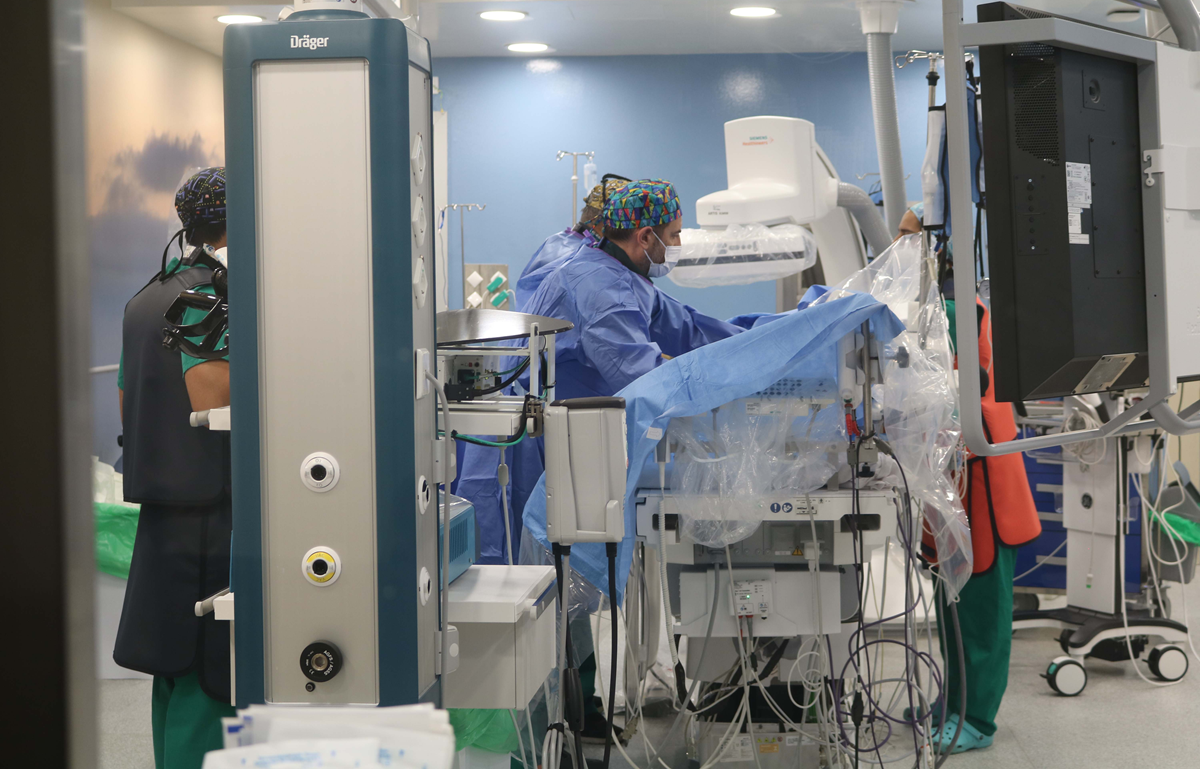 Intervención de Hemodinámica