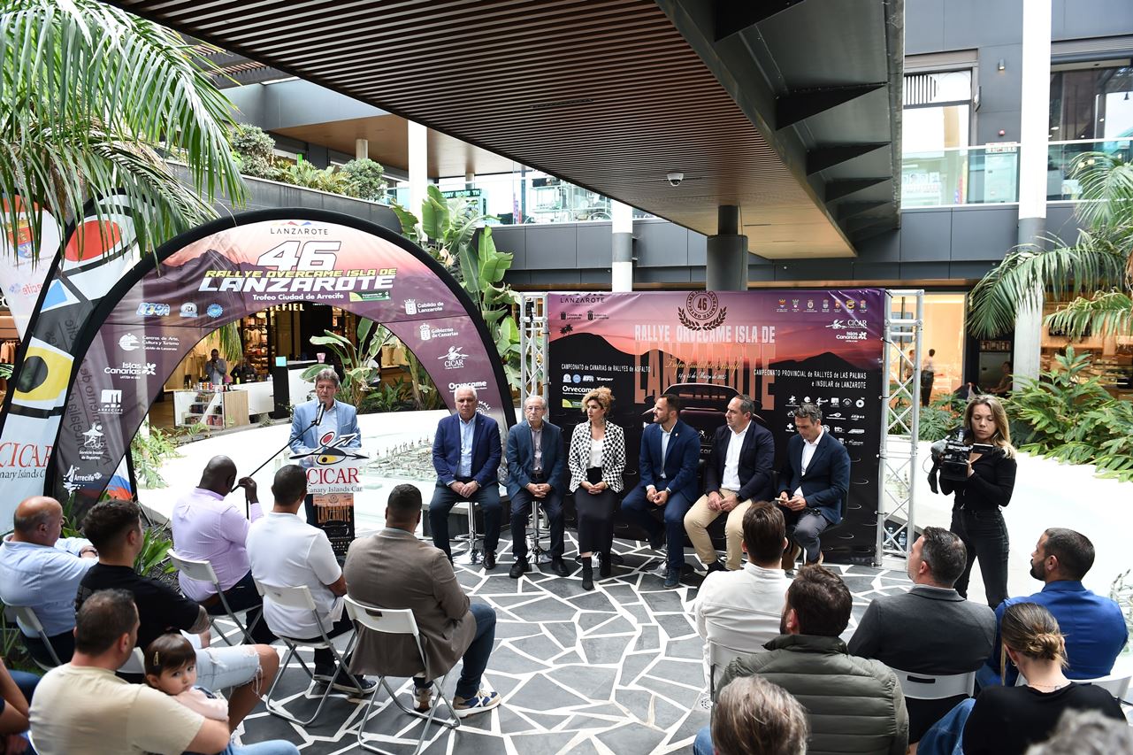 Presentación del 46º Rallye Orvecame Isla de Lanzarote