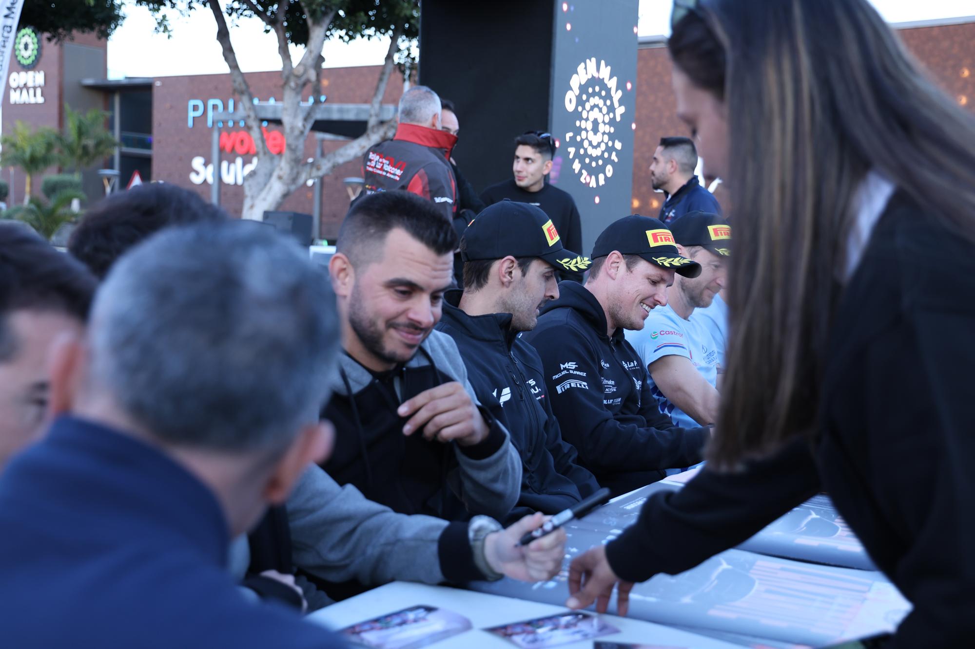 Verificaciones y salida del 46º Rallye Orvecame-Isla de Lanzarote