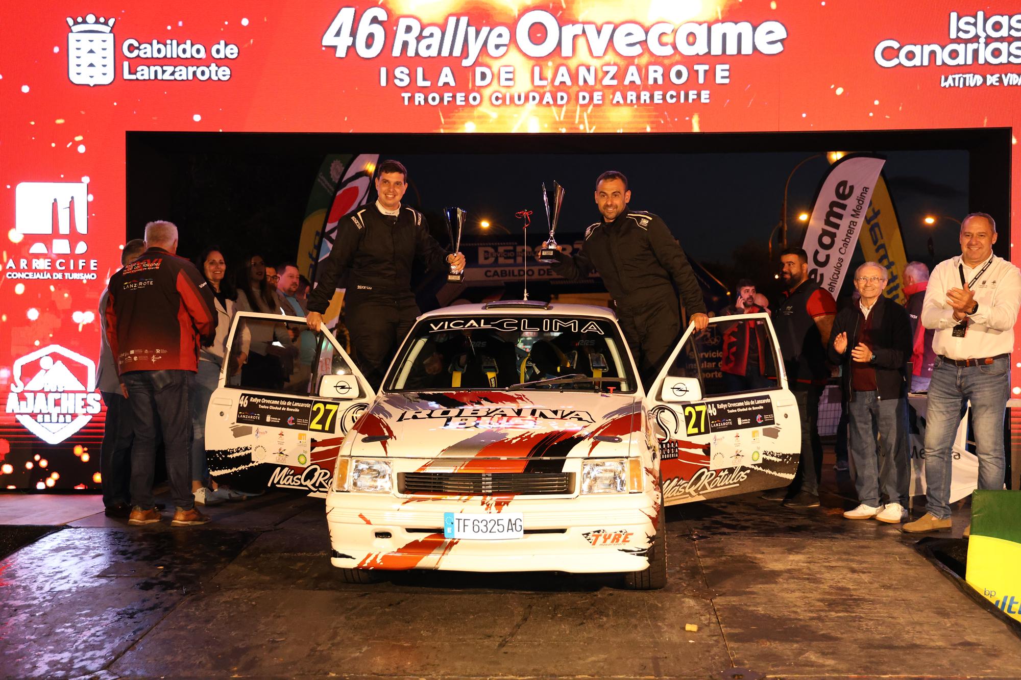 Trofeos 46º Rallye Orvecame Isla de Lanzarote (29) Trofeos 46º Rallye Orvecame Isla de Lanzarote (29)