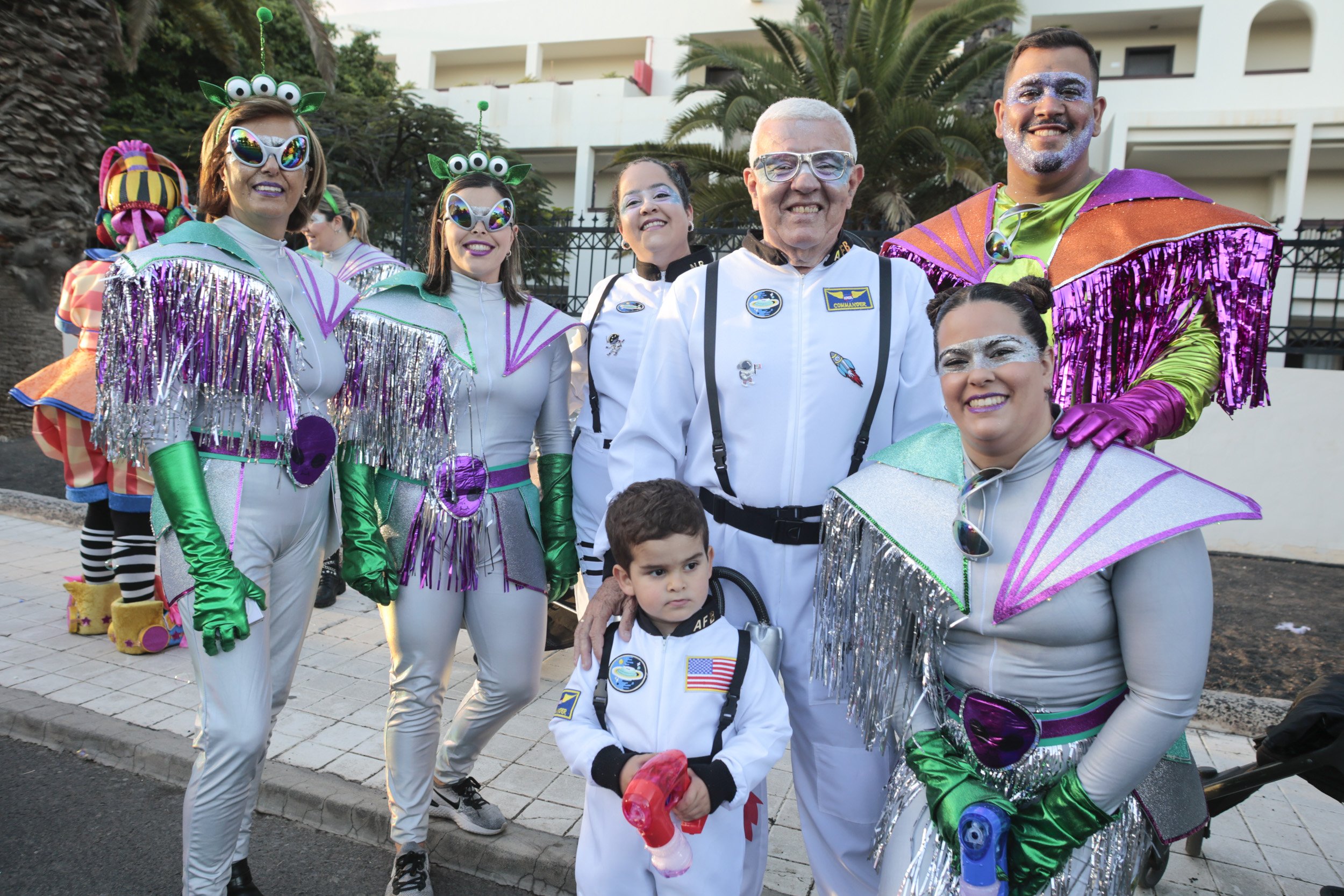 Coso del Carnaval de Costa Teguise, 2025 (Fotos: Juan Mateos) Coso del Carnaval de Costa Teguise, 2025 (Fotos: Juan Mateos)
