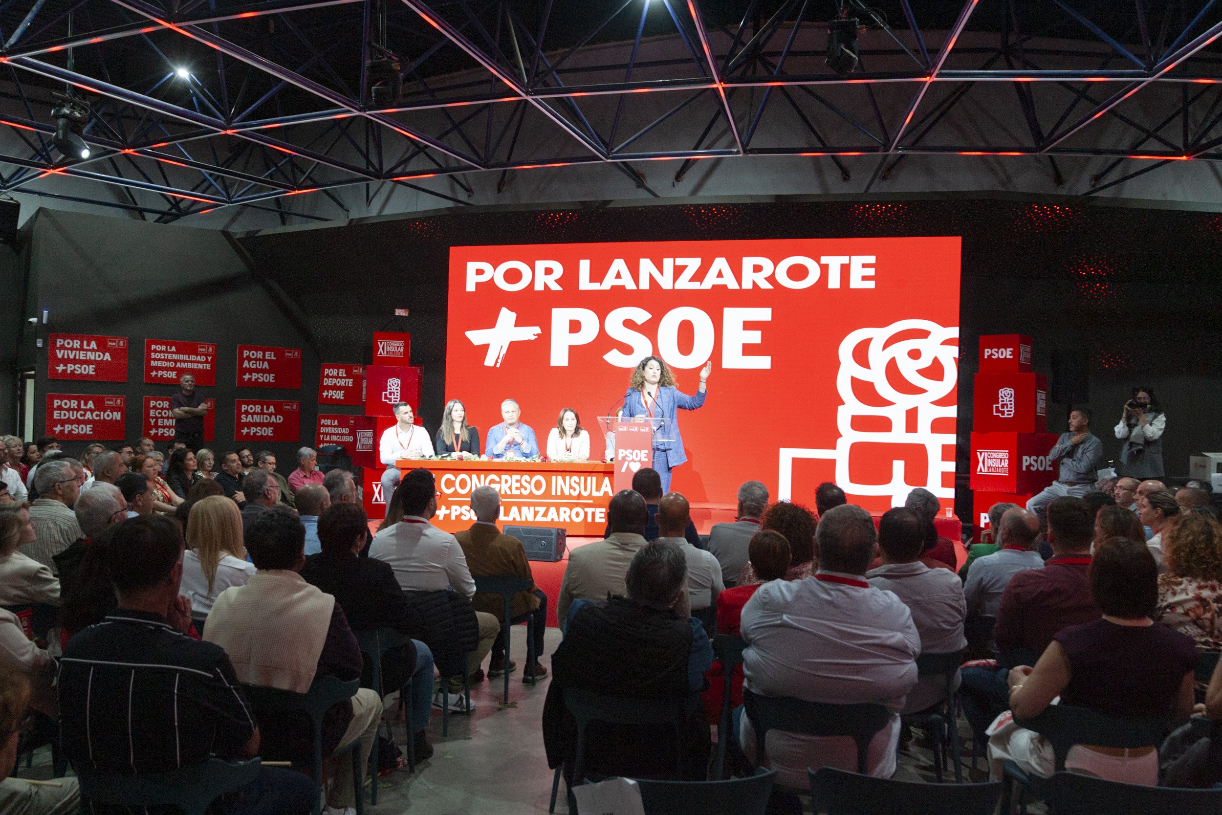 11º Congreso insular del PSOE de Lanzarote (Fotos: Juan Mateos)