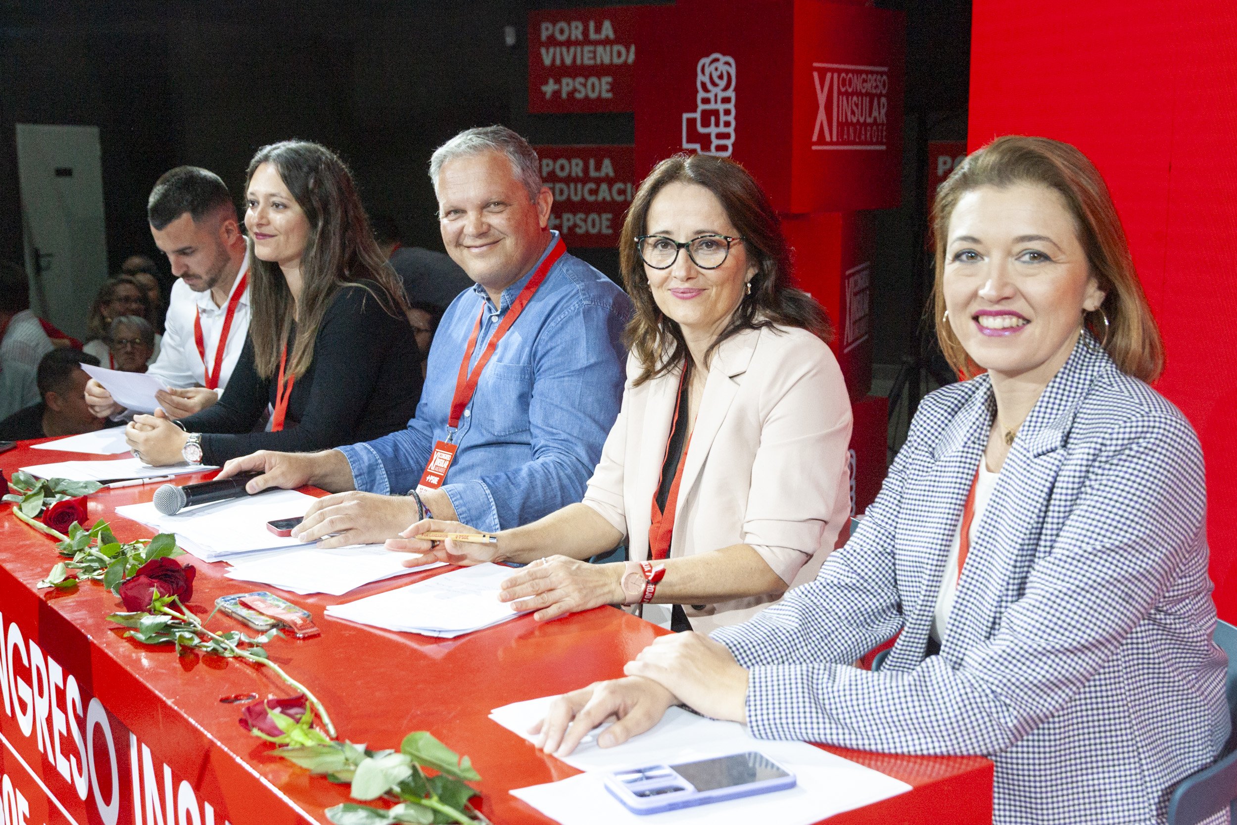 11º Congreso insular del PSOE de Lanzarote (Fotos: Juan Mateos)