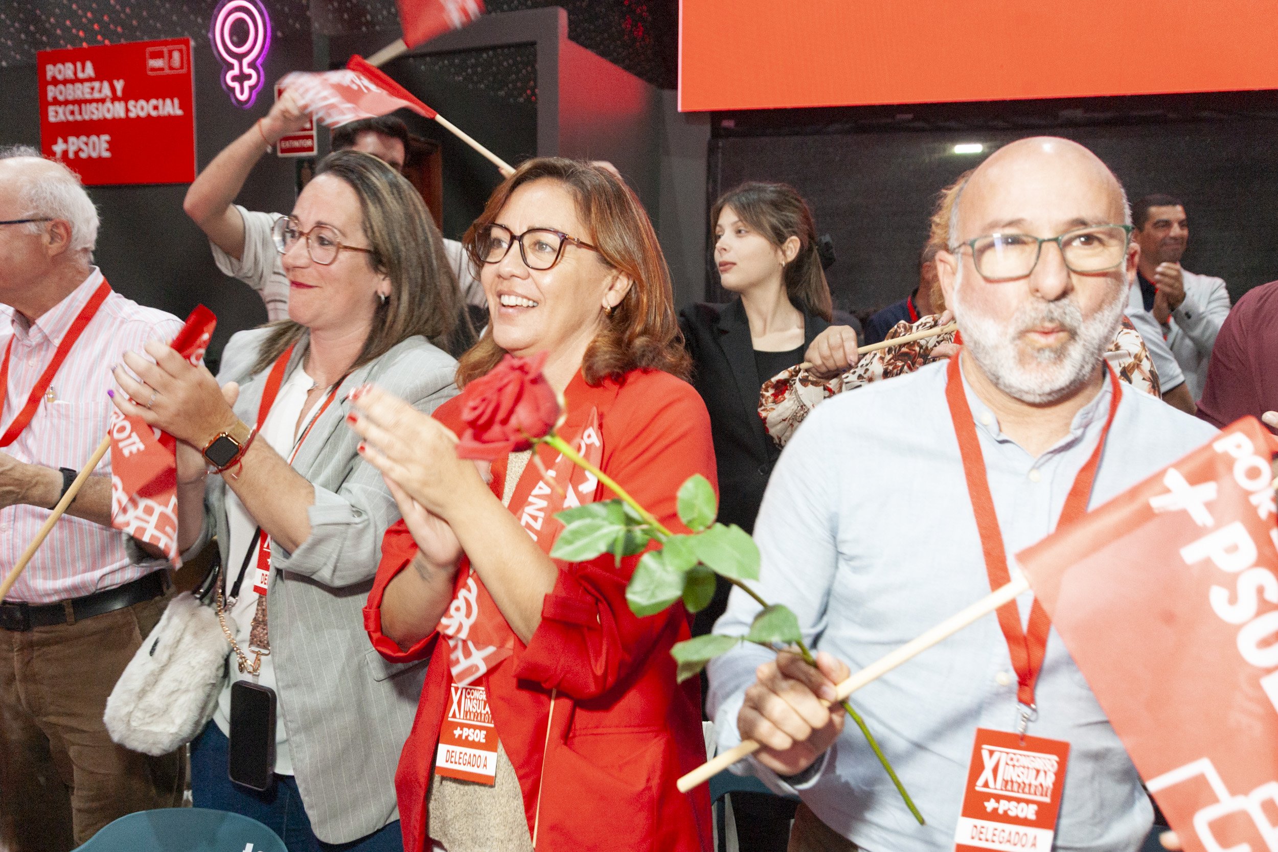 11º Congreso insular del PSOE de Lanzarote (Fotos: Juan Mateos)