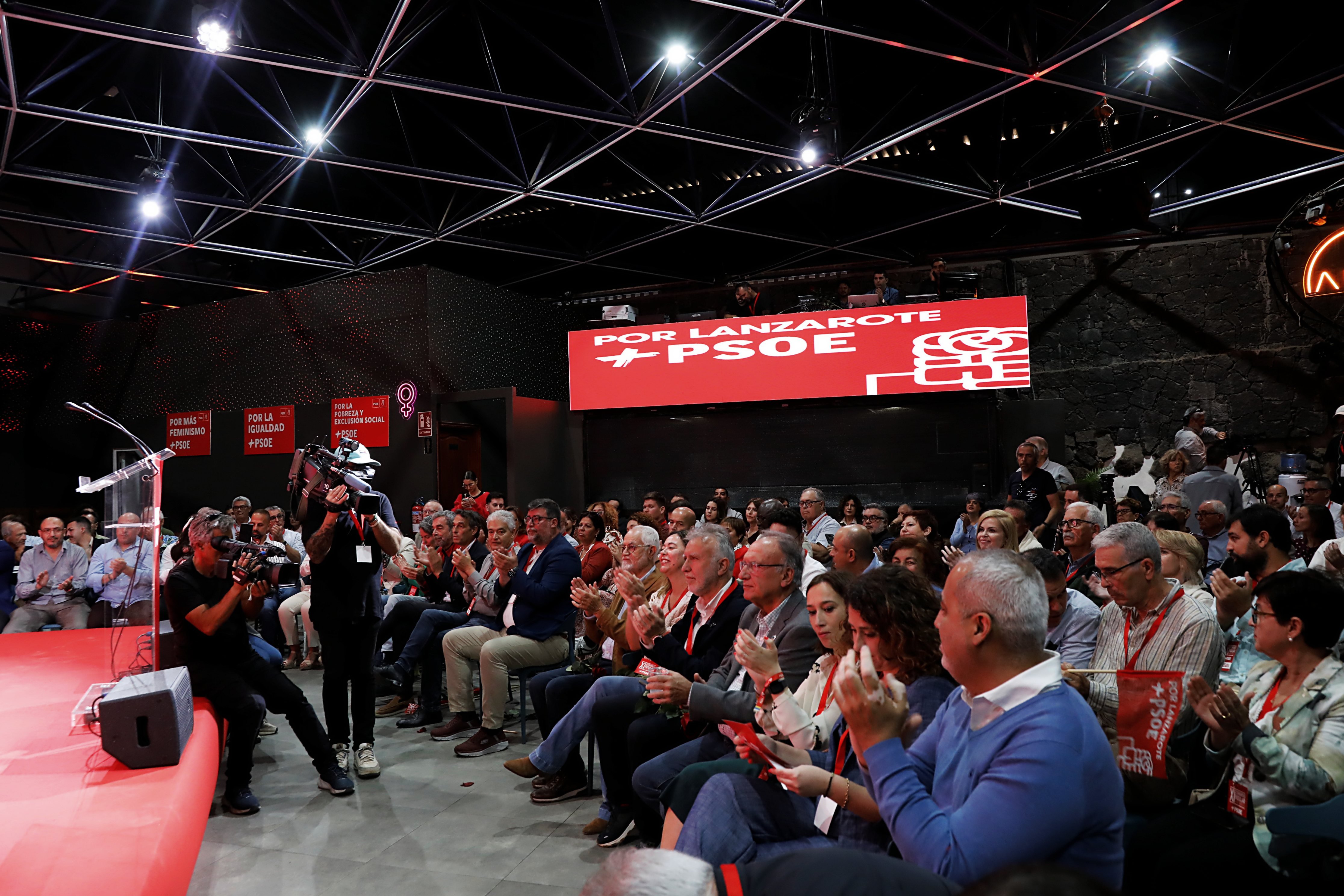 11º Congreso insular del PSOE de Lanzarote (Fotos: Juan Mateos)