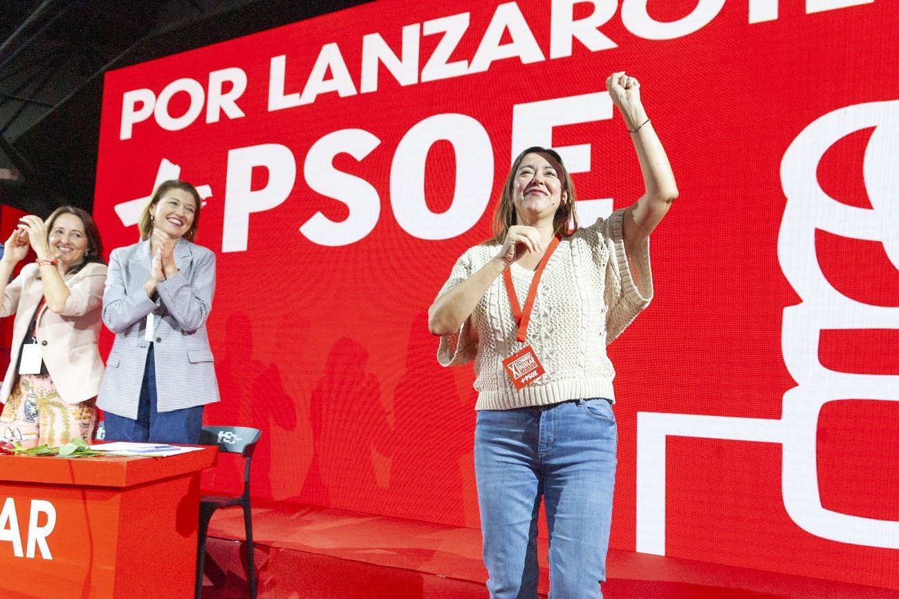 María Dolores Corujo reelegida como secretaria general del PSOE de Lanzarote en el 11º Congreso Insular