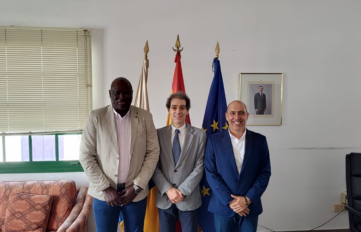 Recibimiento del Cónsul de Colombia en Canarias