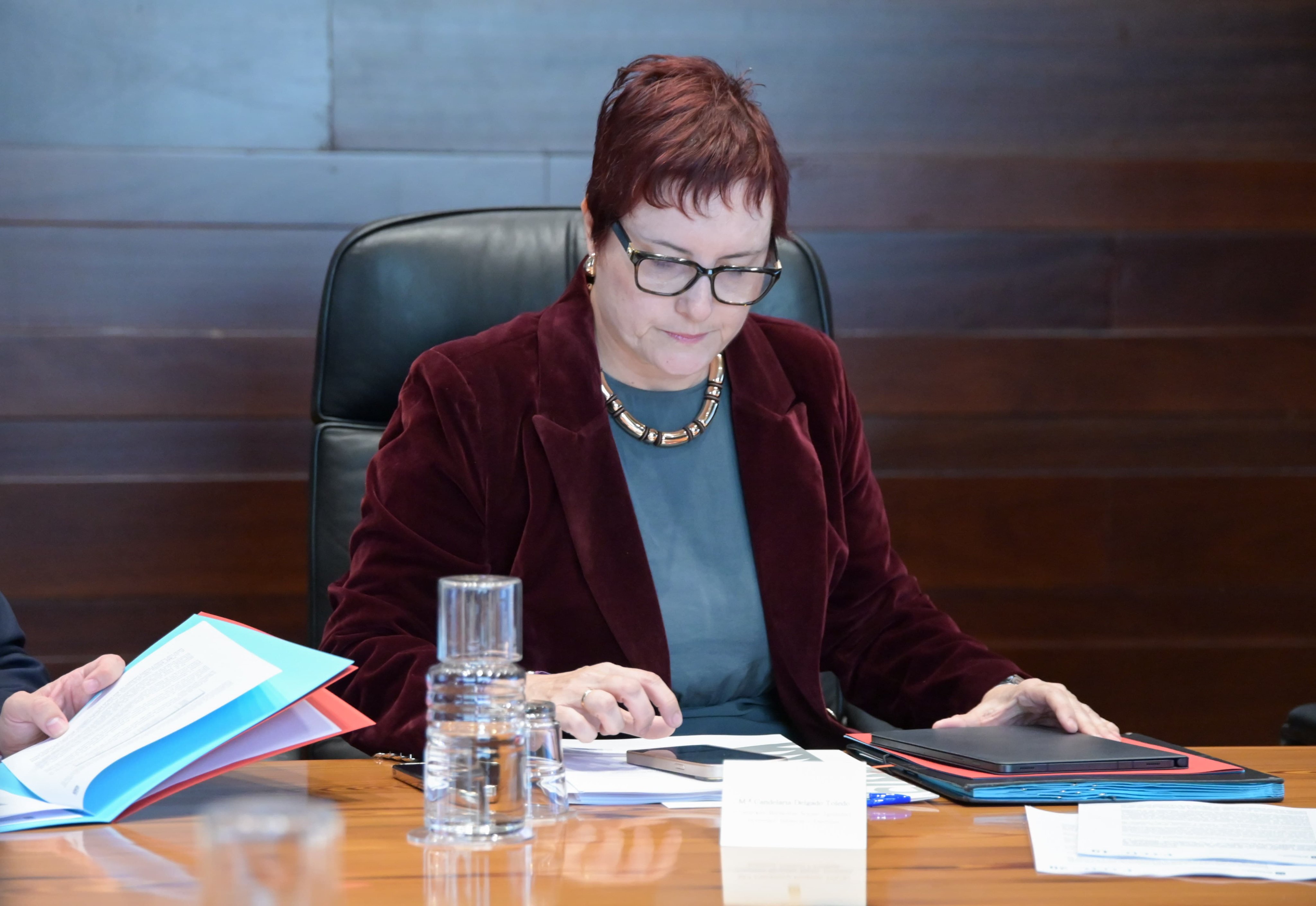 Candelaria Delgado, consejera de Bienestar Social, Igualdad, Juventud, Infancia y Familias del Gobierno de Canarias.