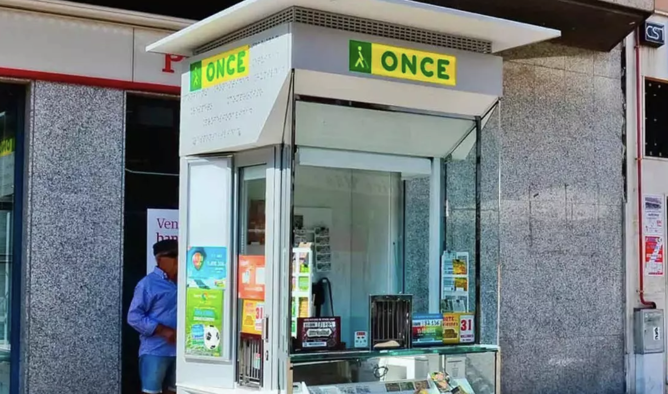 Puestos de la ONCE.