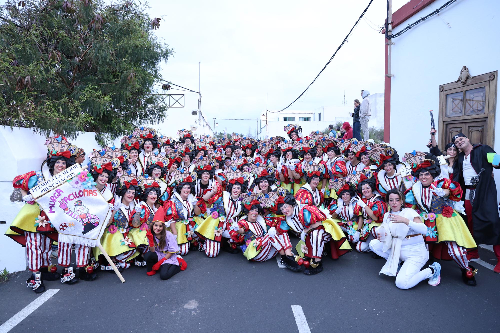 Coso del Carnaval de Haría, 2025 (Fotos: Juan Mateos)