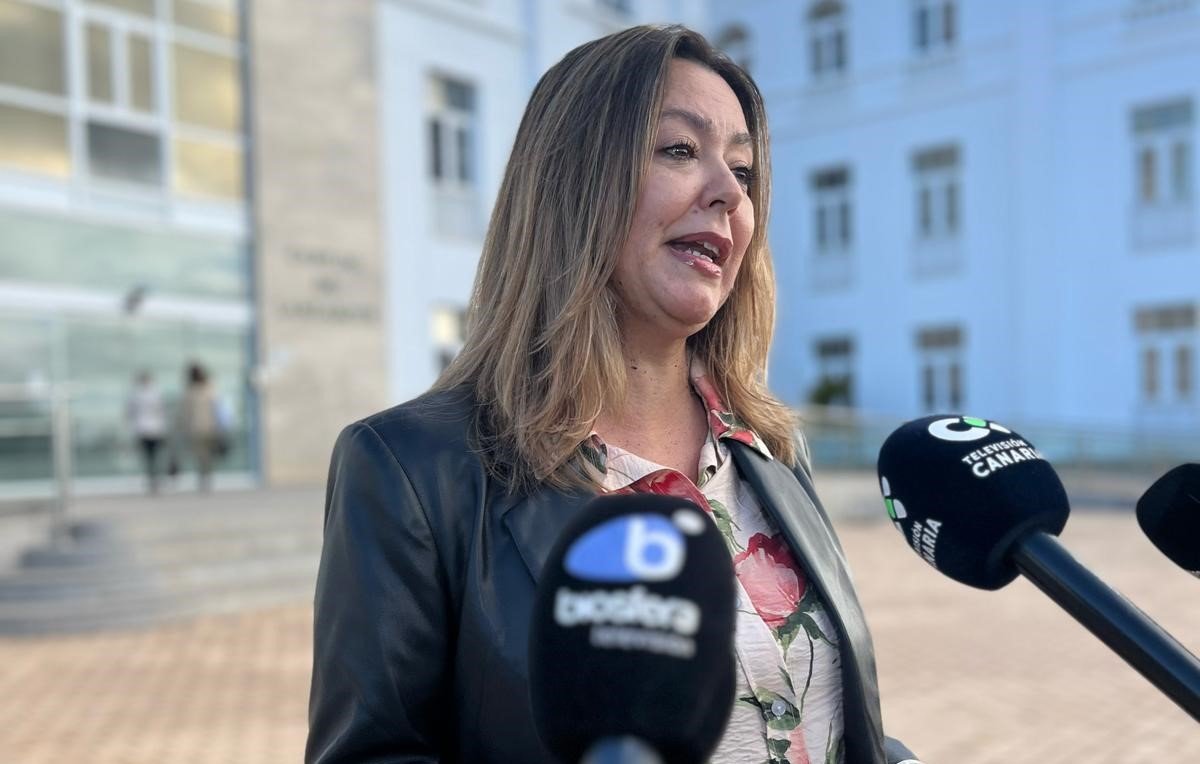 María Dolores Corujo, secretaria general del PSOE de Lanzarote