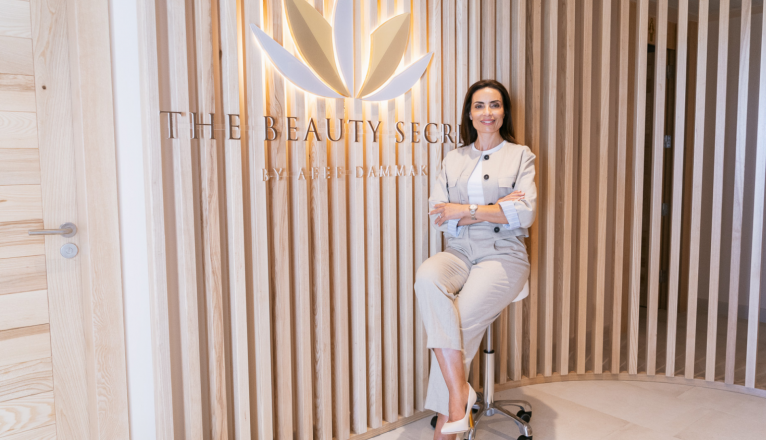 Afef Dammak, en uno de sus centros de The Beauty Secret