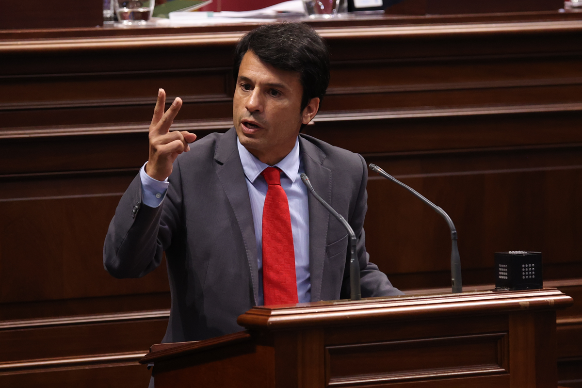 Marcos Bergaz, diputado del grupo parlamentario socialista por Lanzarote y La Graciosa