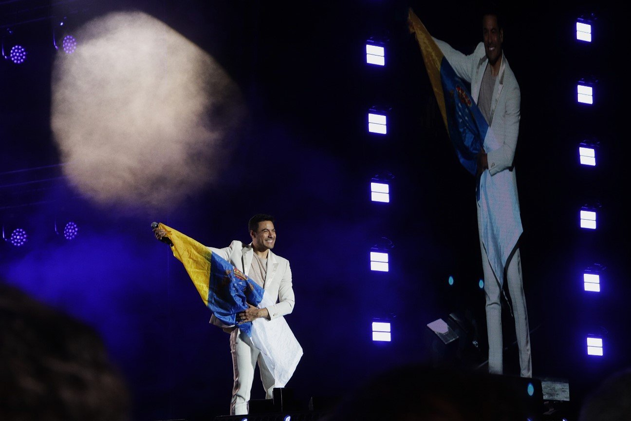 Carlos Rivera en Playa Blanca
