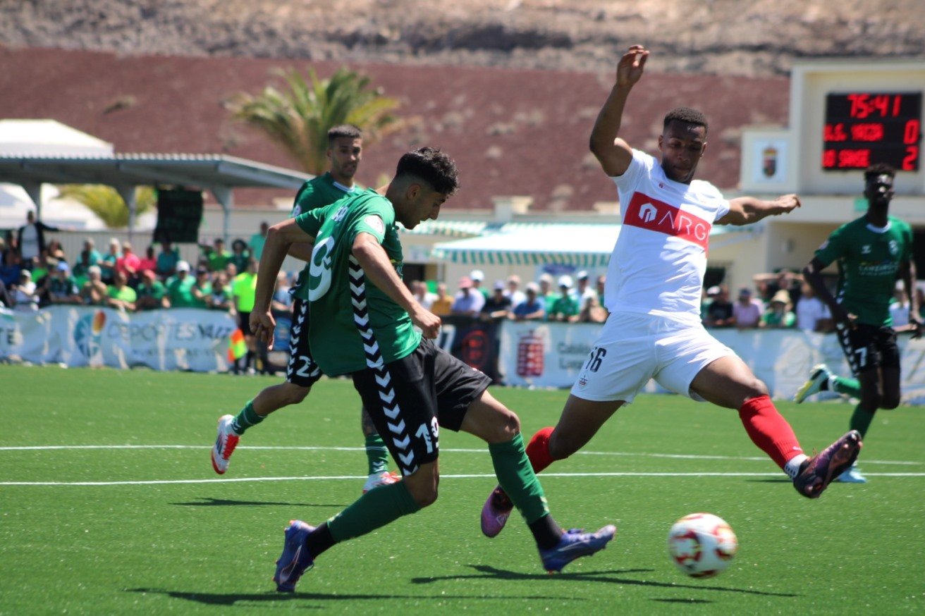 El Unión Sur Yaiza cae derrotado ante la UD San Sebastián de los Reyes (0-2)
