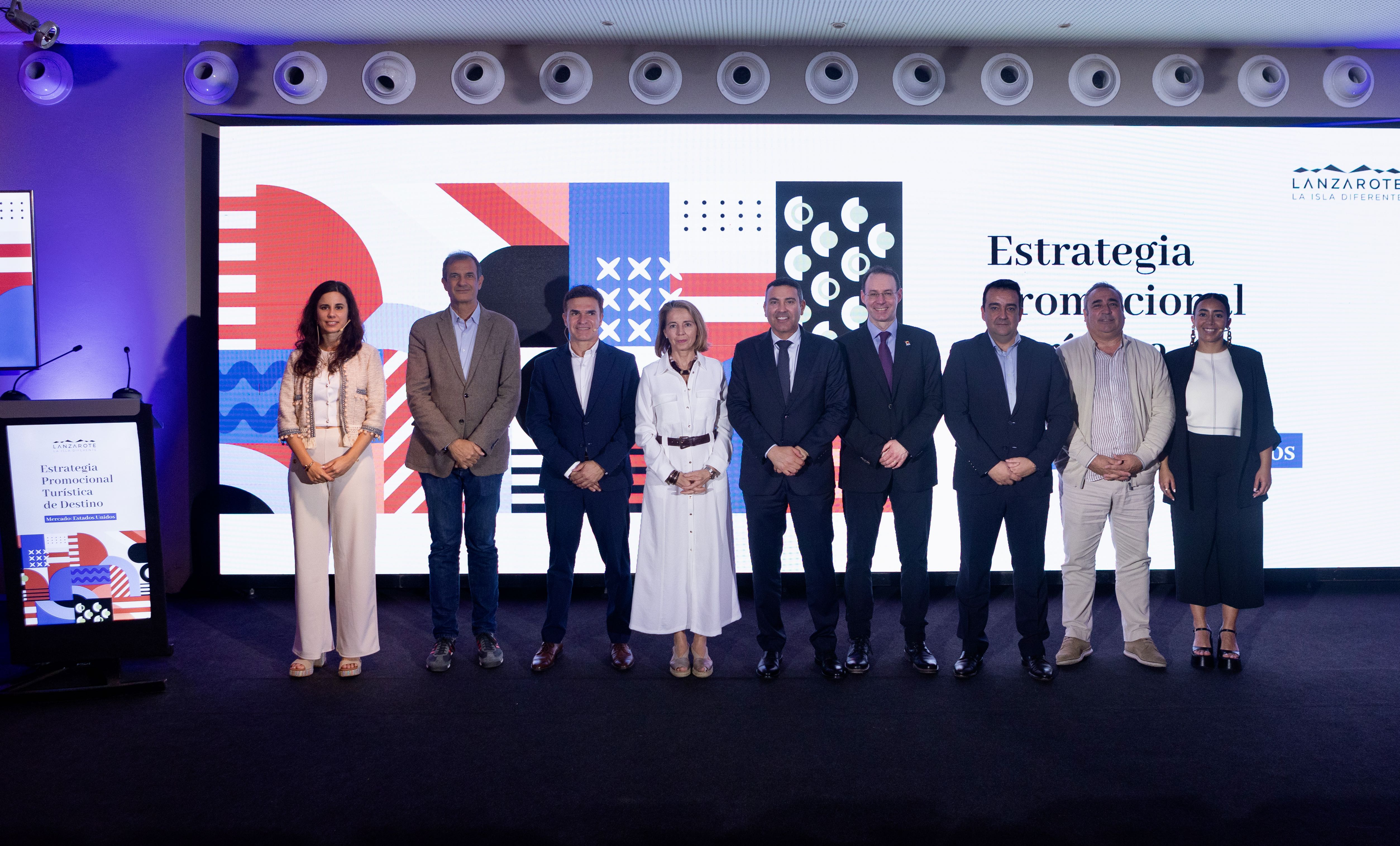 Presentación de la estrategia para atraer al mercado turístico estadounidense.