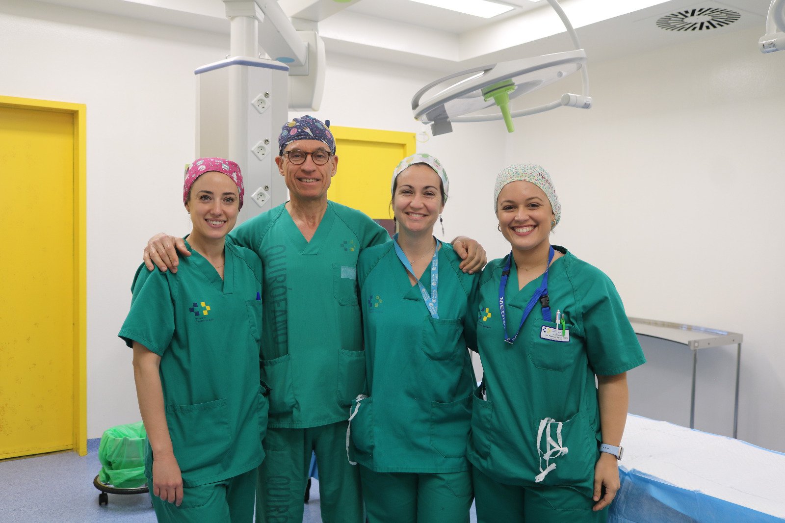 Profesionales del servicio de la Unidad de Suelo Pélvico del Hospital Universitario Doctor José Molina Orosa.