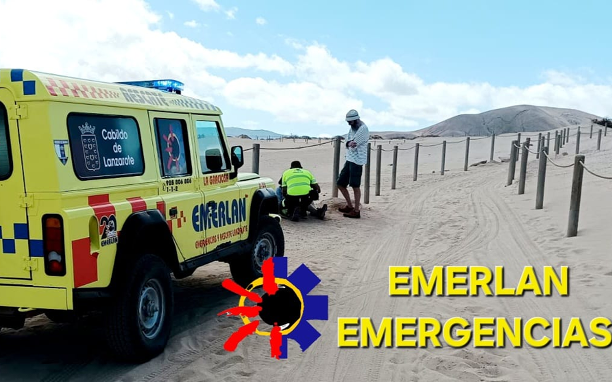 Rescate de Emerlan en La Graciosa