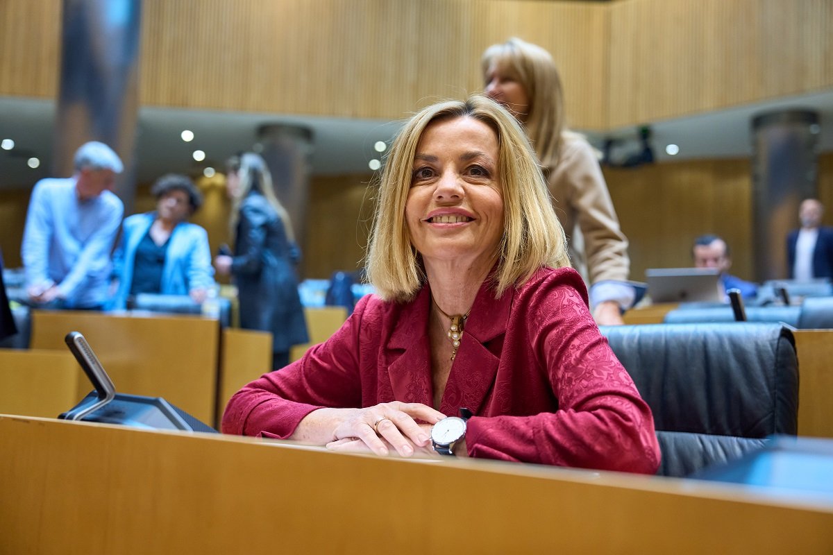 The General Director of Industry, Ana María Zurita.