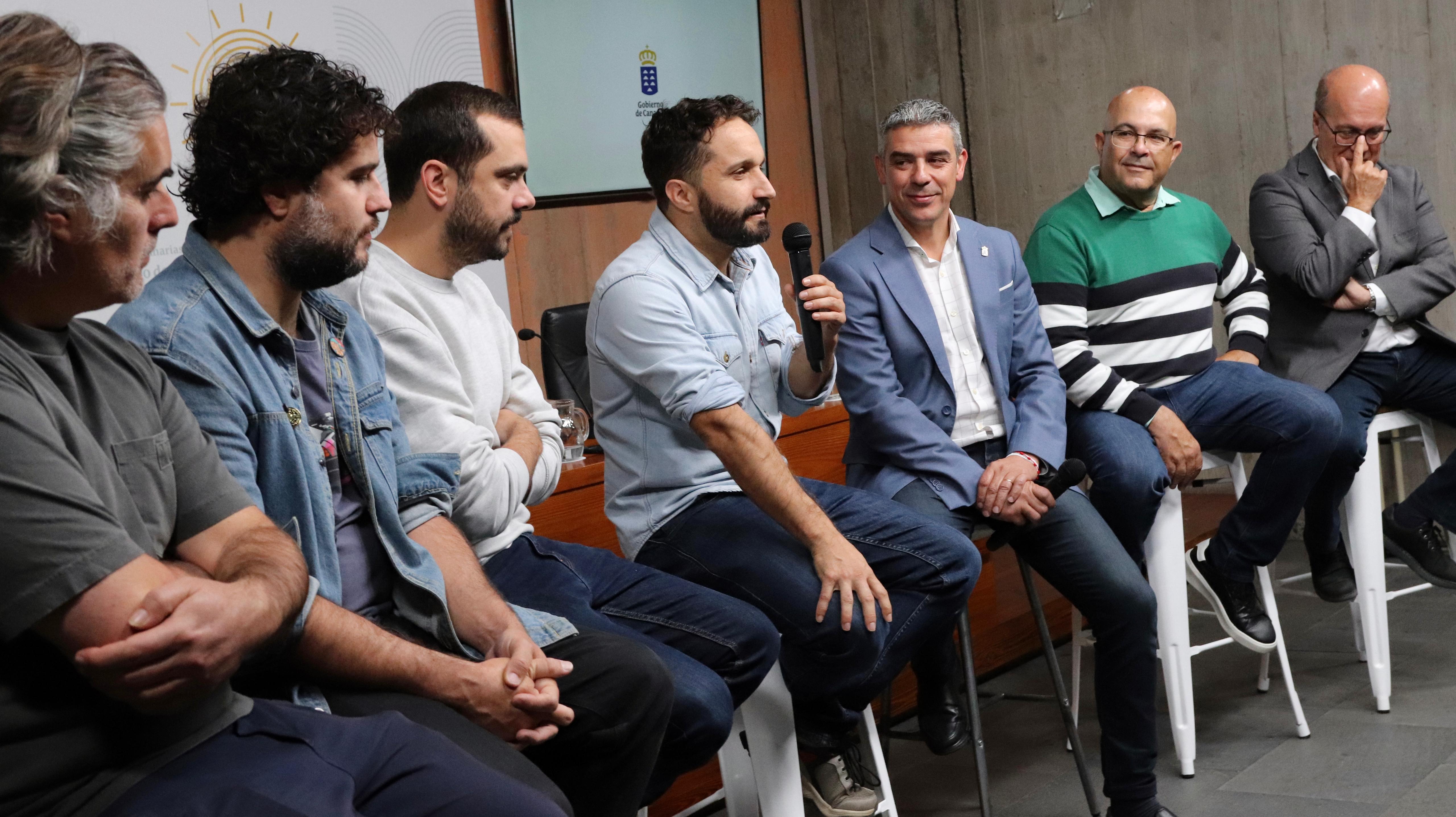Presentación campaña de la compañía Abubukaka y el Gobierno de Canarias.