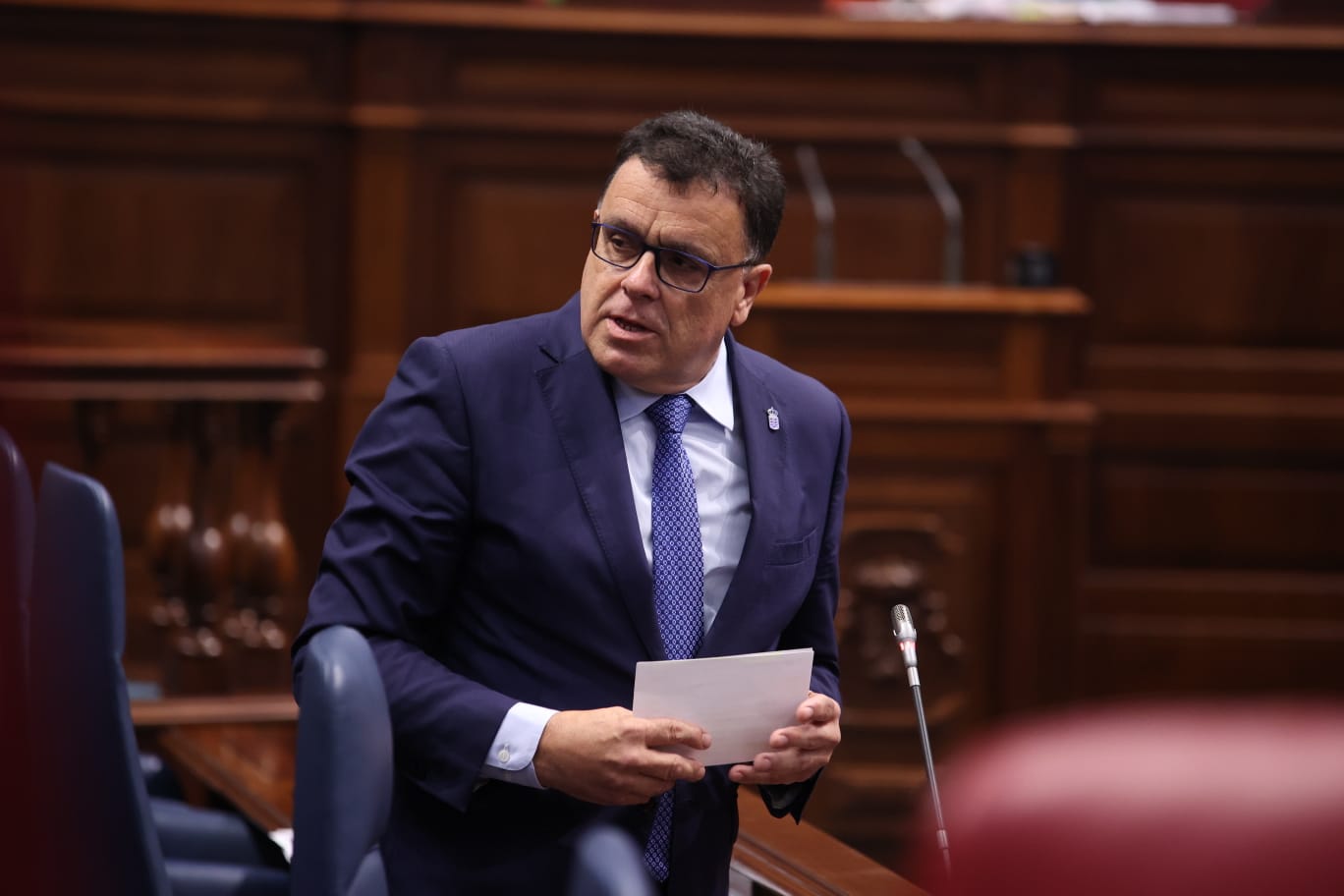 El consejero de Política Territorial, Manuel Miranda.