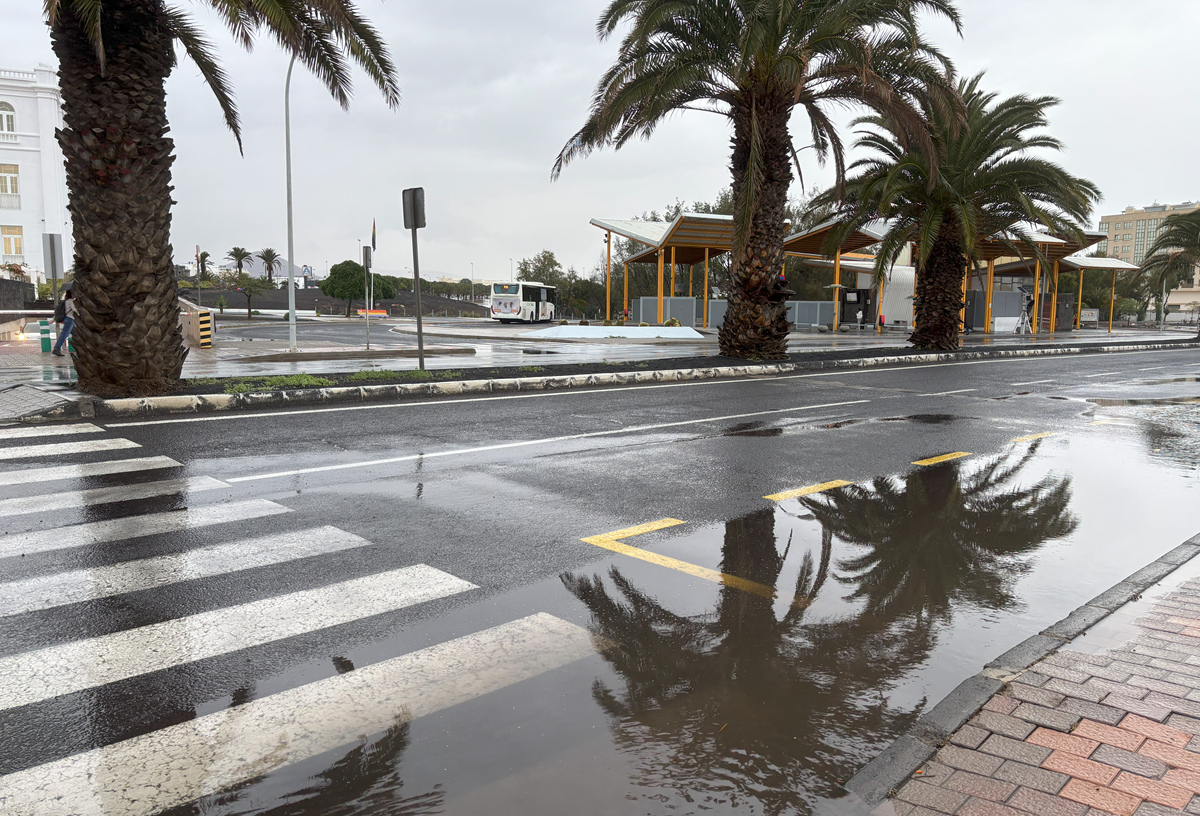 Lluvias en Arrecife