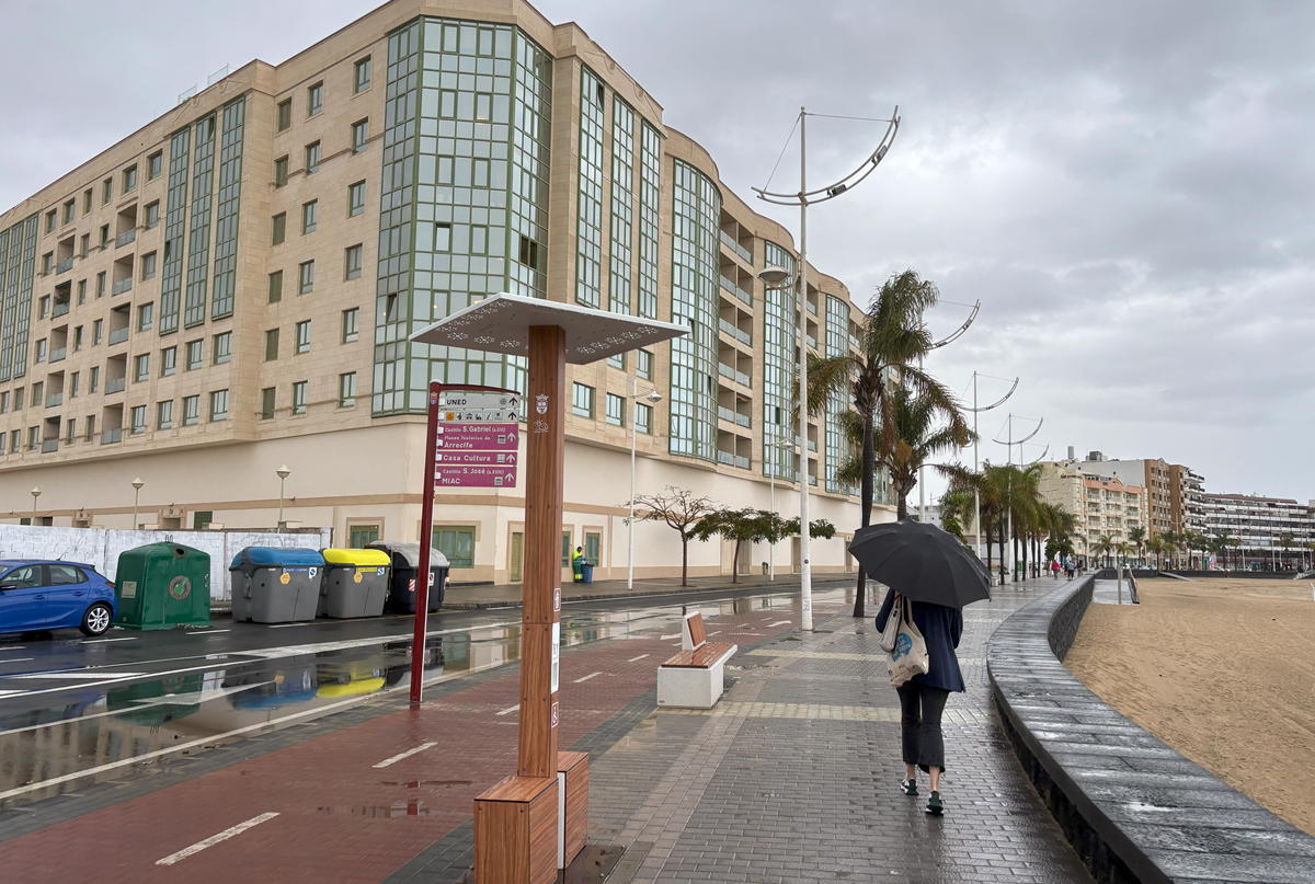 Lluvias en Arrecife