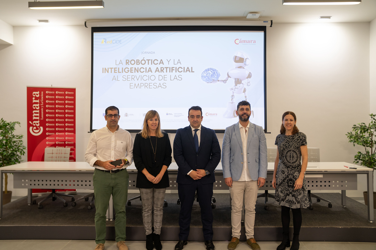 Jornada de robótica en la Cámara de Comercio