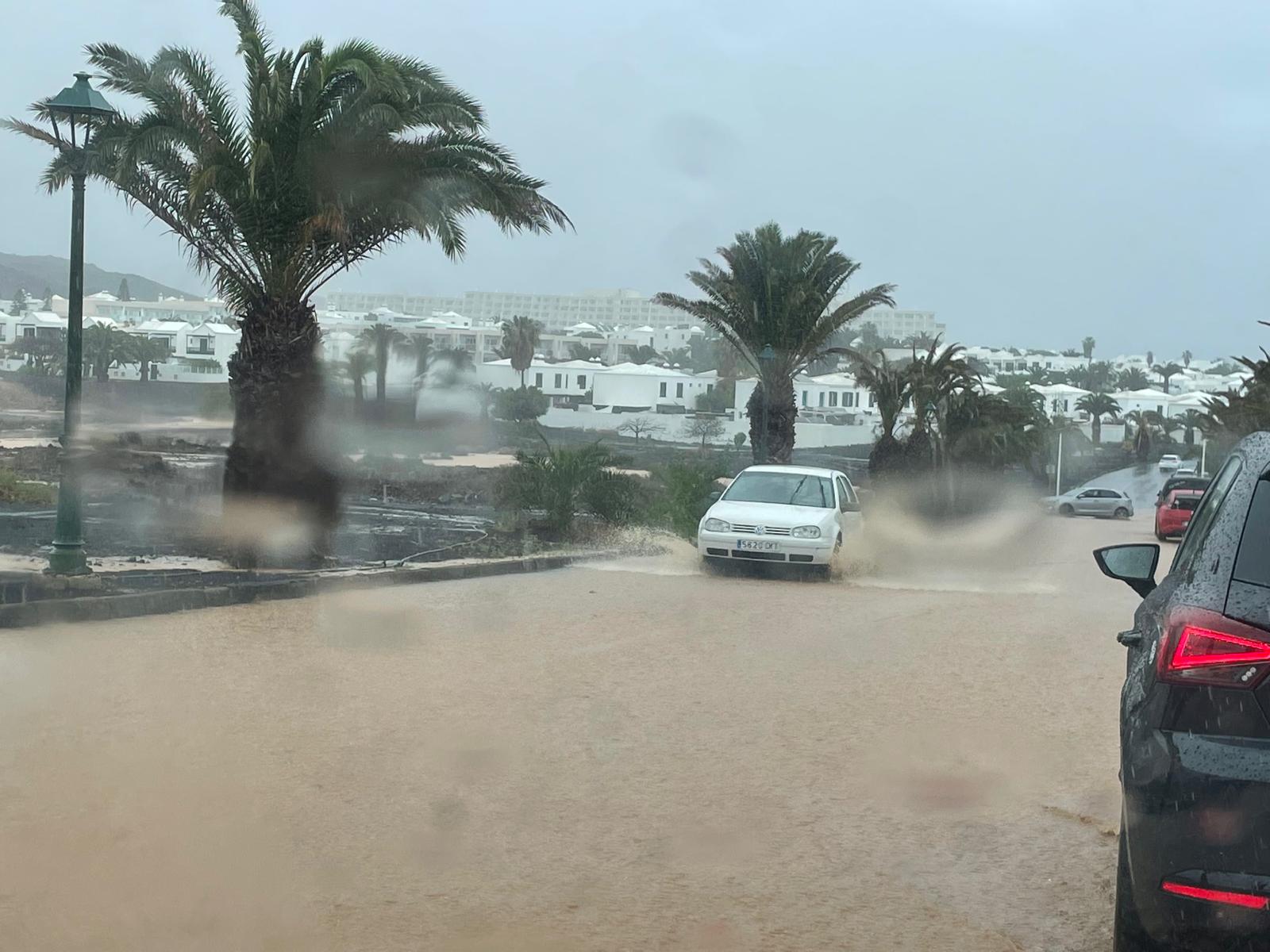 Rain in Lanzarote