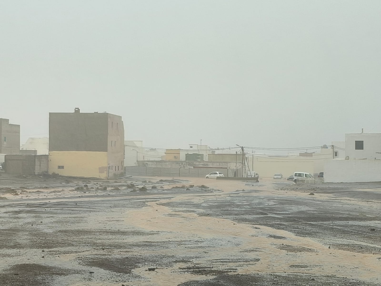 Arrecife sufre la peor parte de las lluvias Arrecife sufre la peor parte de las lluvias