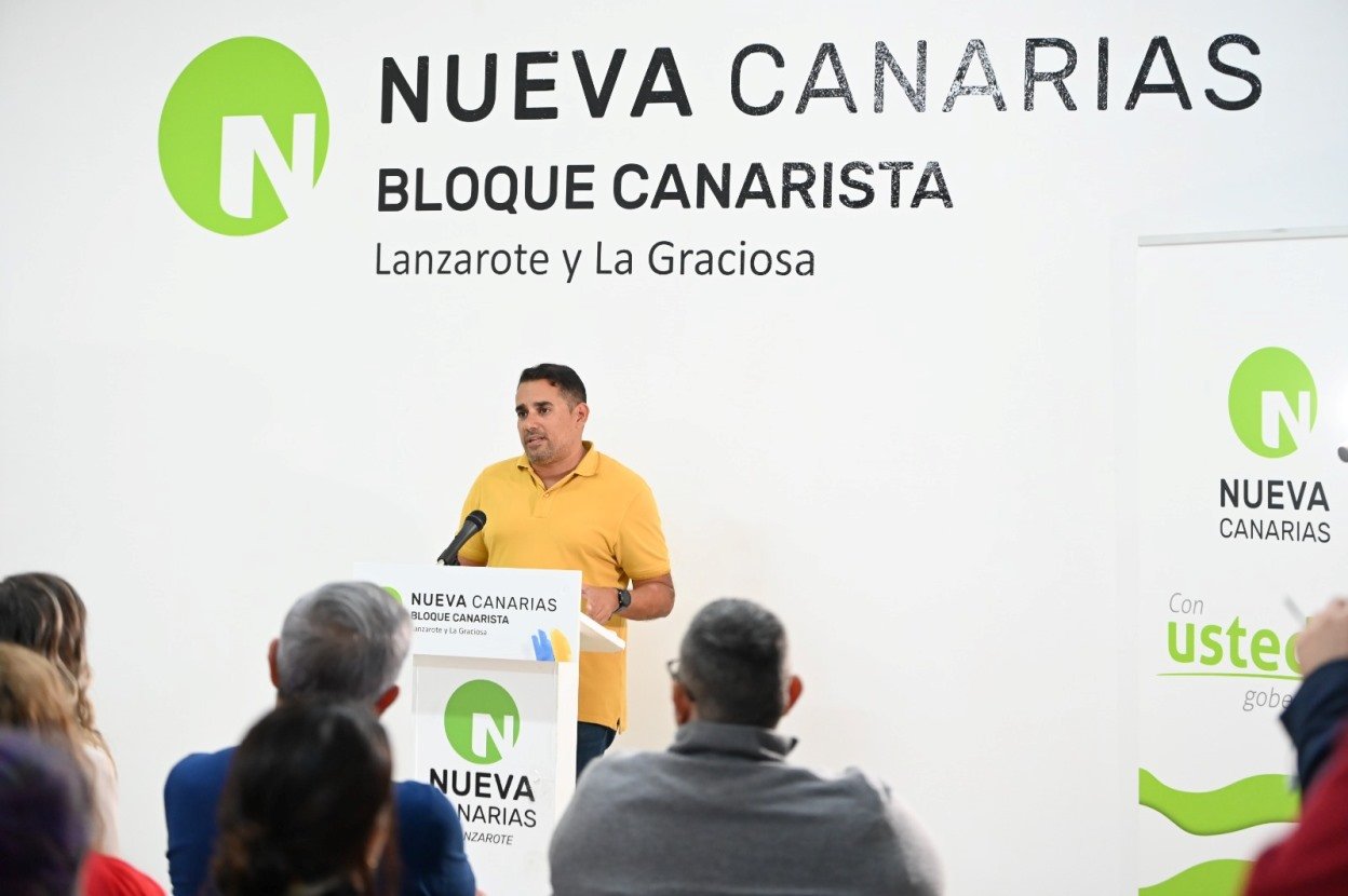Yoné Caraballo, secretario general de Nueva Canarias 