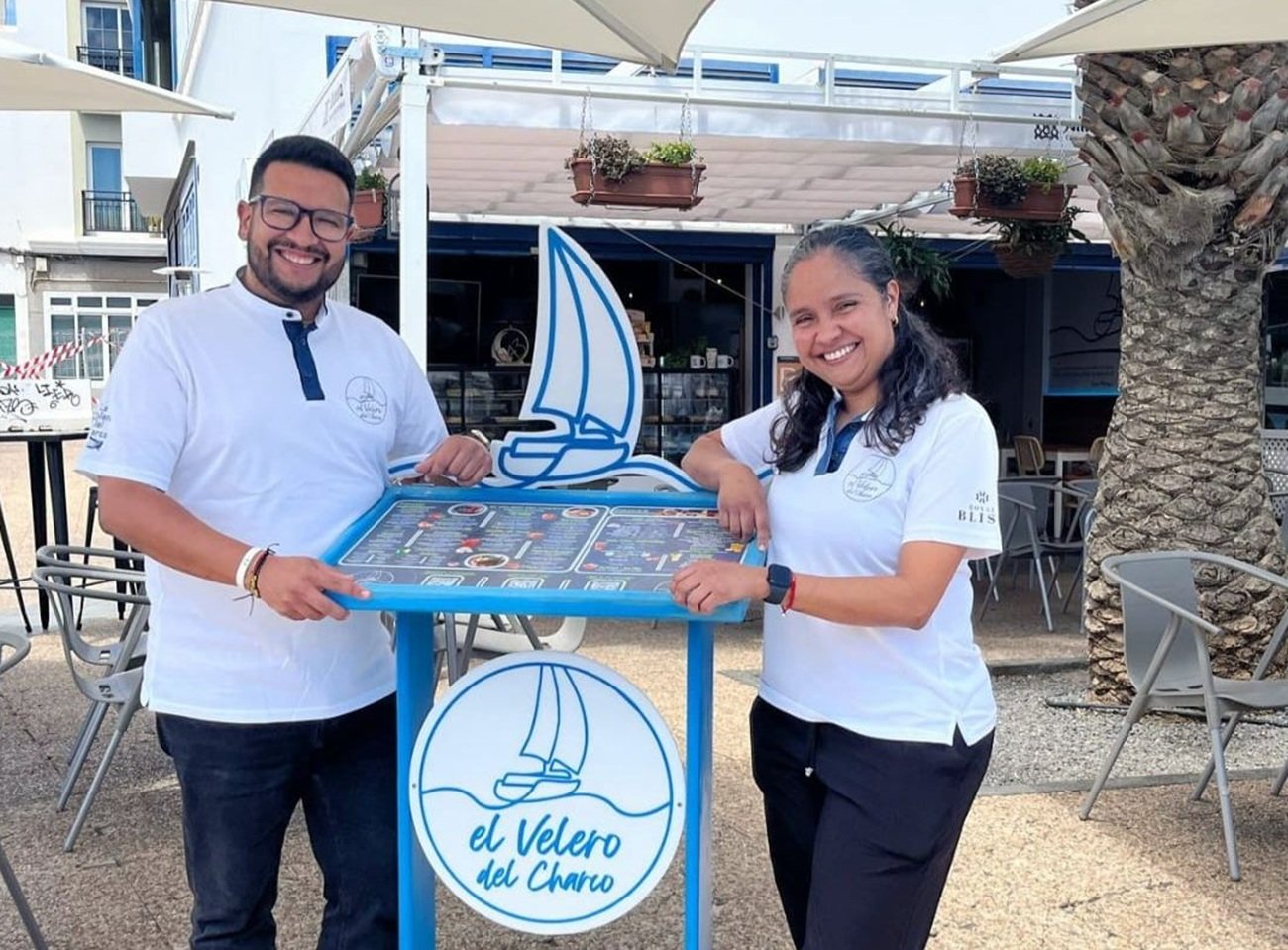 Samir Valle and Sol Torres present their new restaurant in Lanzarote