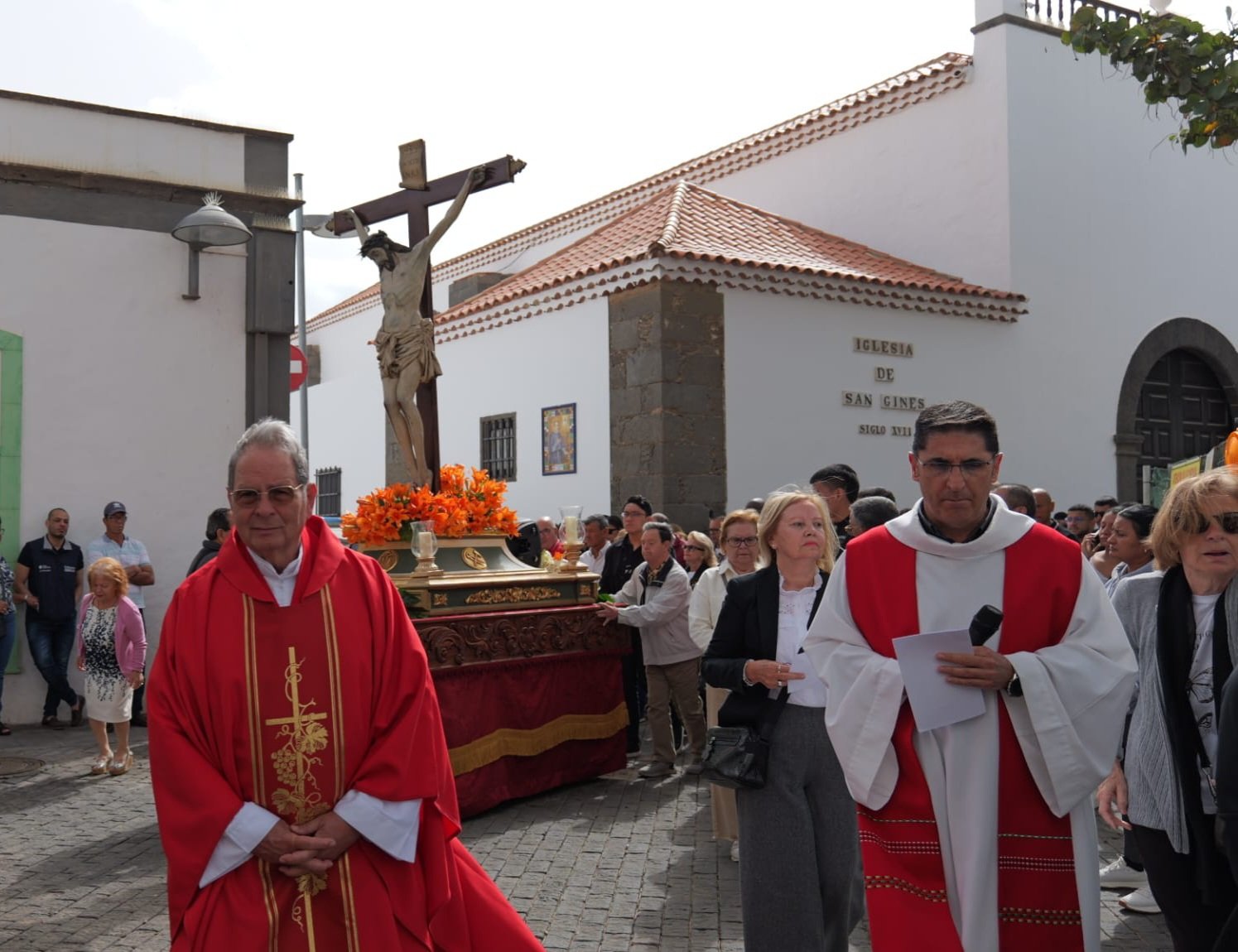 Vía Crucis en Arrecife por Semana Santa 