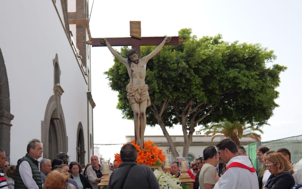Vía Crucis en Arrecife por Semana Santa 