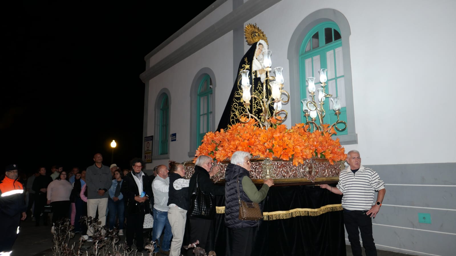 Procesión del Santo Entierro en Viernes Santo.