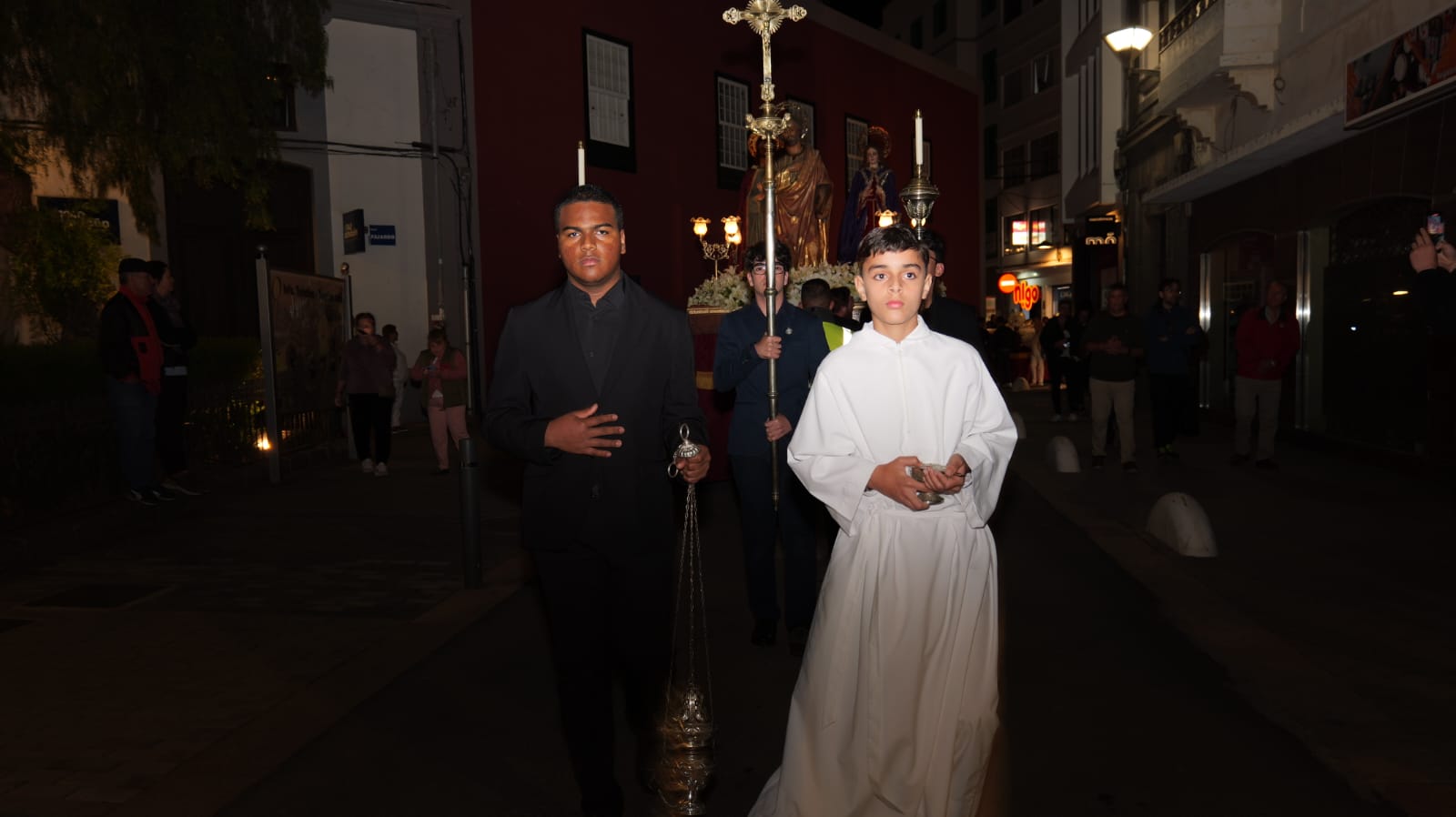 Procesión del Santo Entierro en Viernes Santo.