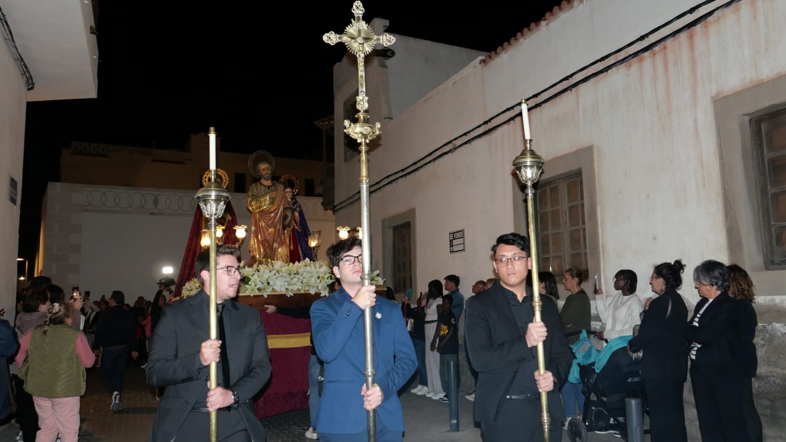 Procesión del Santo Entierro en Viernes Santo.