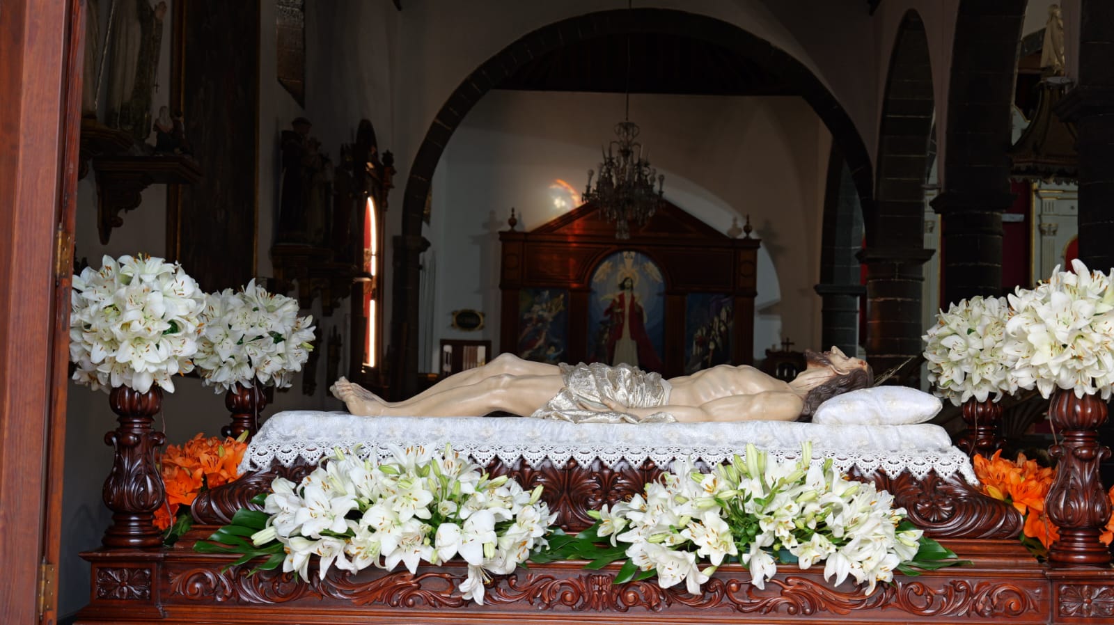Procesión del Santo Entierro en Viernes Santo.