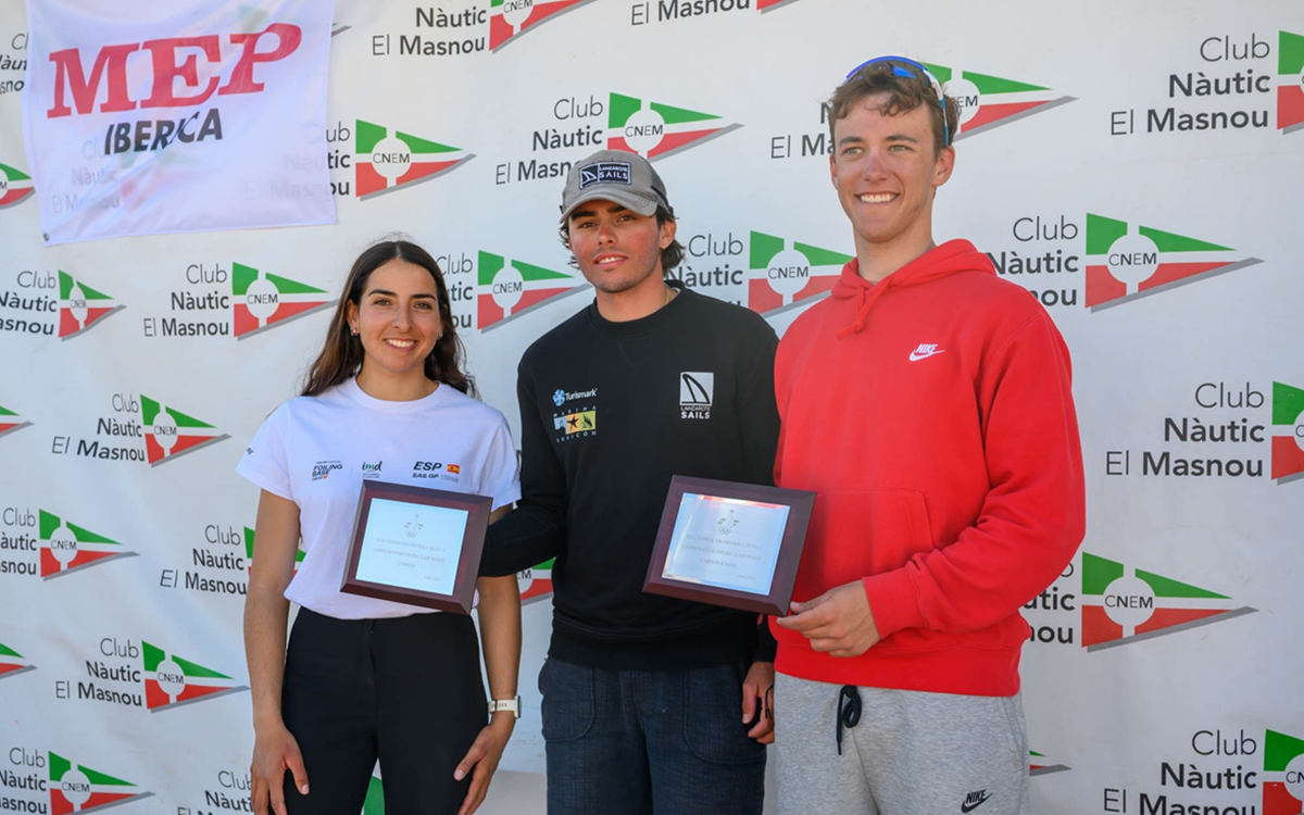 Alberto Morales, ganador del Campeonato de España Waszp