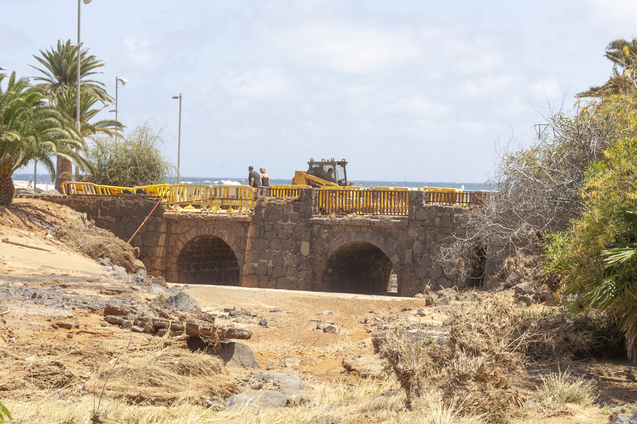 Destrozos provocados por las lluvias en Lanzarote. Foto: Juan Mateos Destrozos provocados por las lluvias en Lanzarote. Foto: Juan Mateos