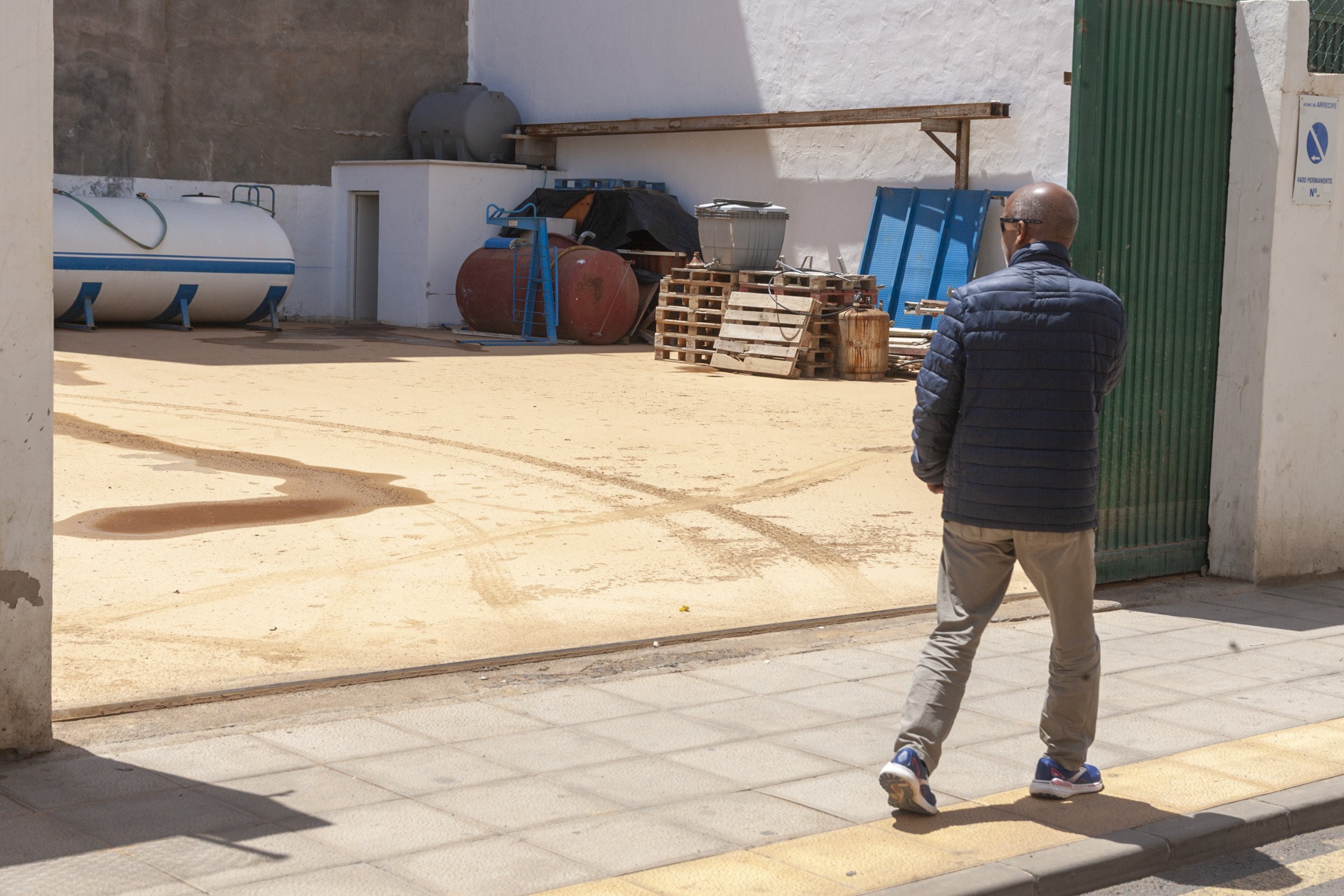 Destrozos provocados por las lluvias en Lanzarote. Foto: Juan Mateos Destrozos provocados por las lluvias en Lanzarote. Foto: Juan Mateos