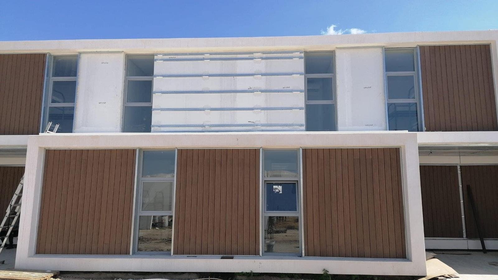 Ejemplo de vivienda de construcción industrializada. Inversión Pública.