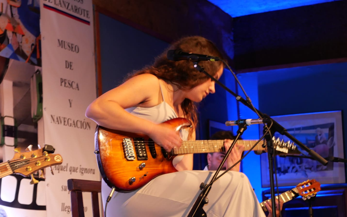 La cantante Julia Rodríguez