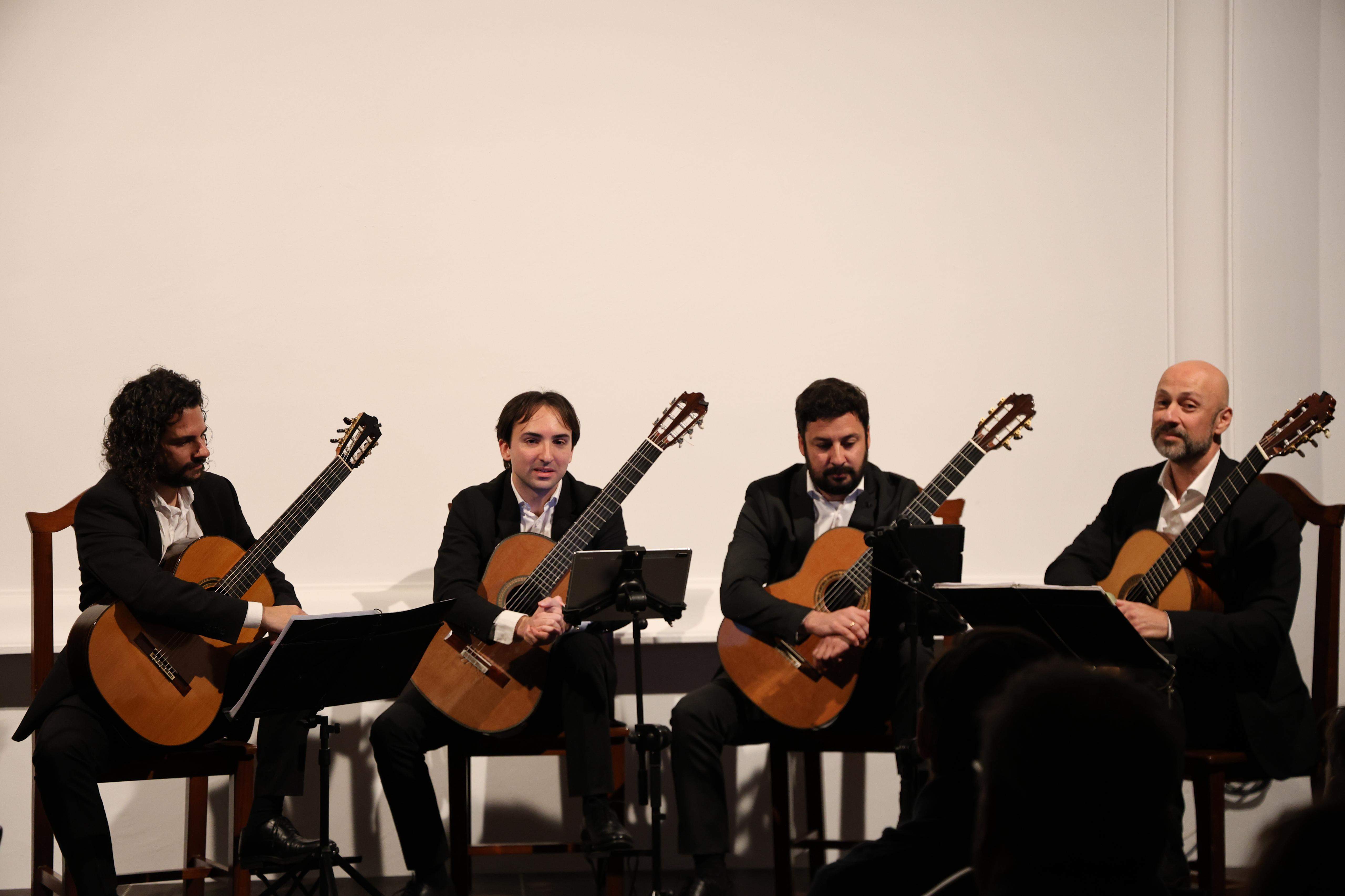 Concierto de Canary Guitar Quartet. Foto: Norberto de León Concierto de Canary Guitar Quartet. Foto: Norberto de León