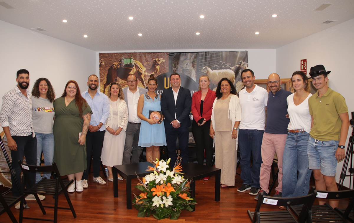 Ganaderos de Lanzarote en el homenaje a Tito González
