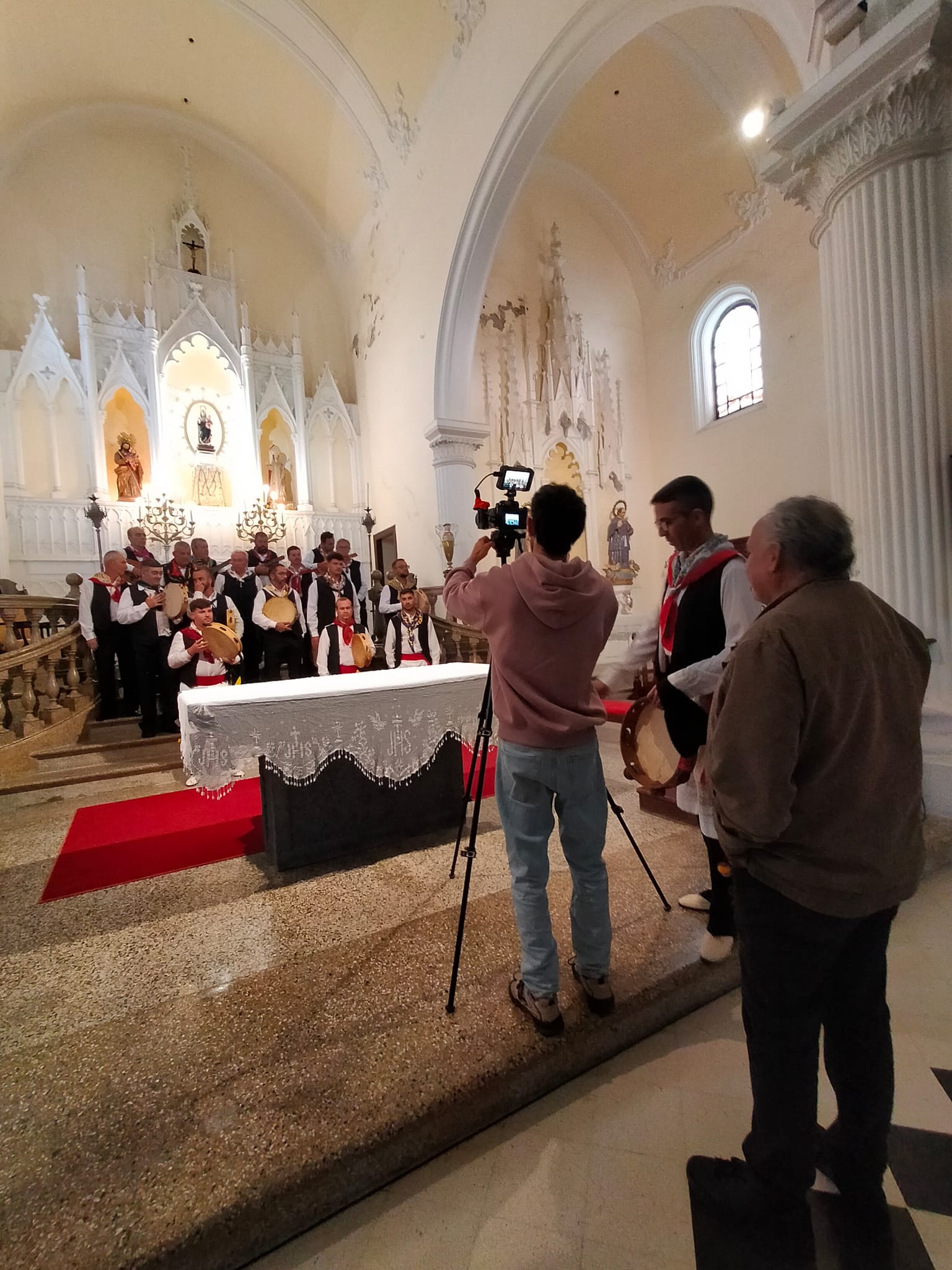 Grabación audiovisual del Rancho de Pascuas de Teguise 