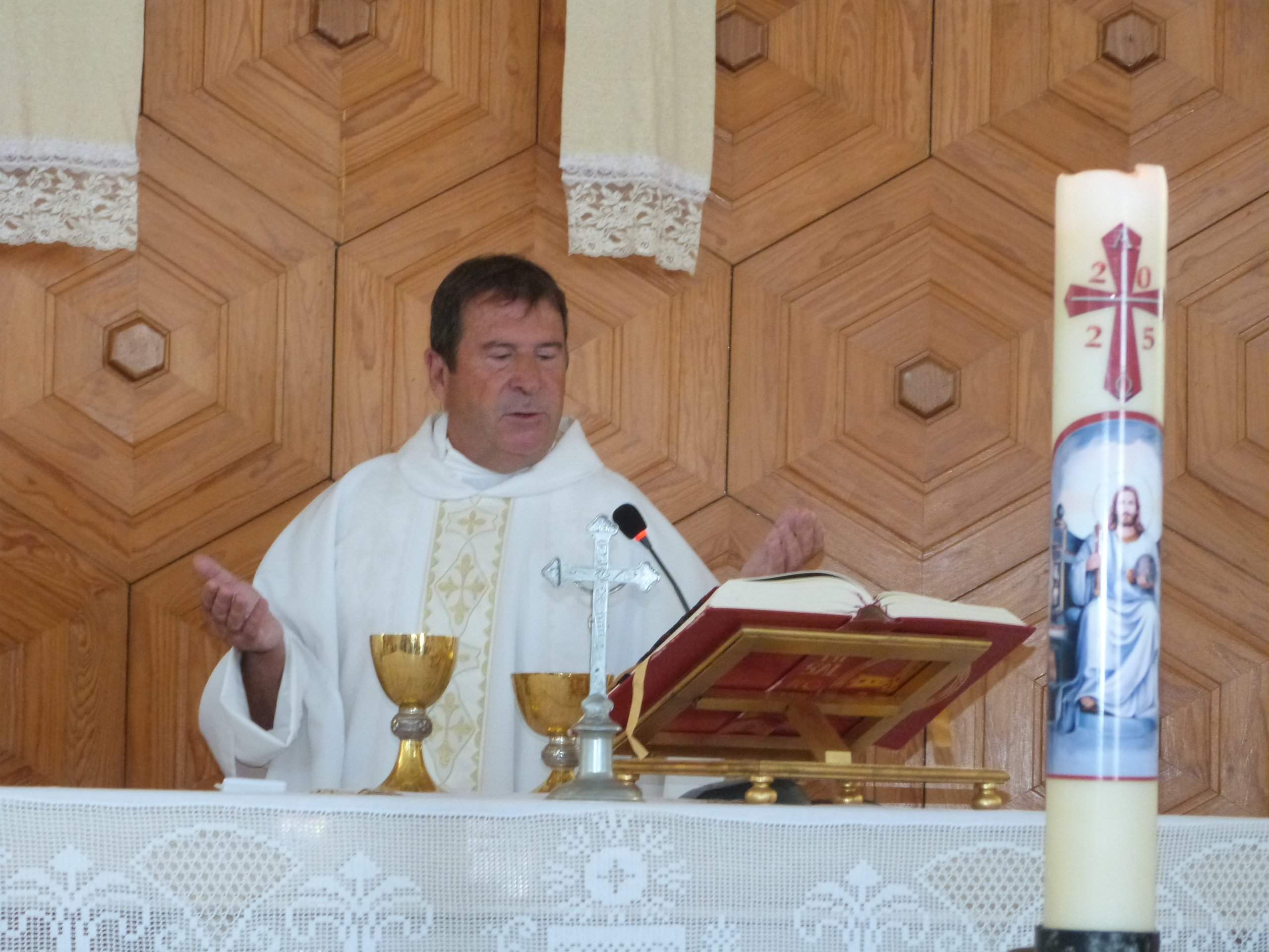 Misa y procesión en Titerroy, 2025