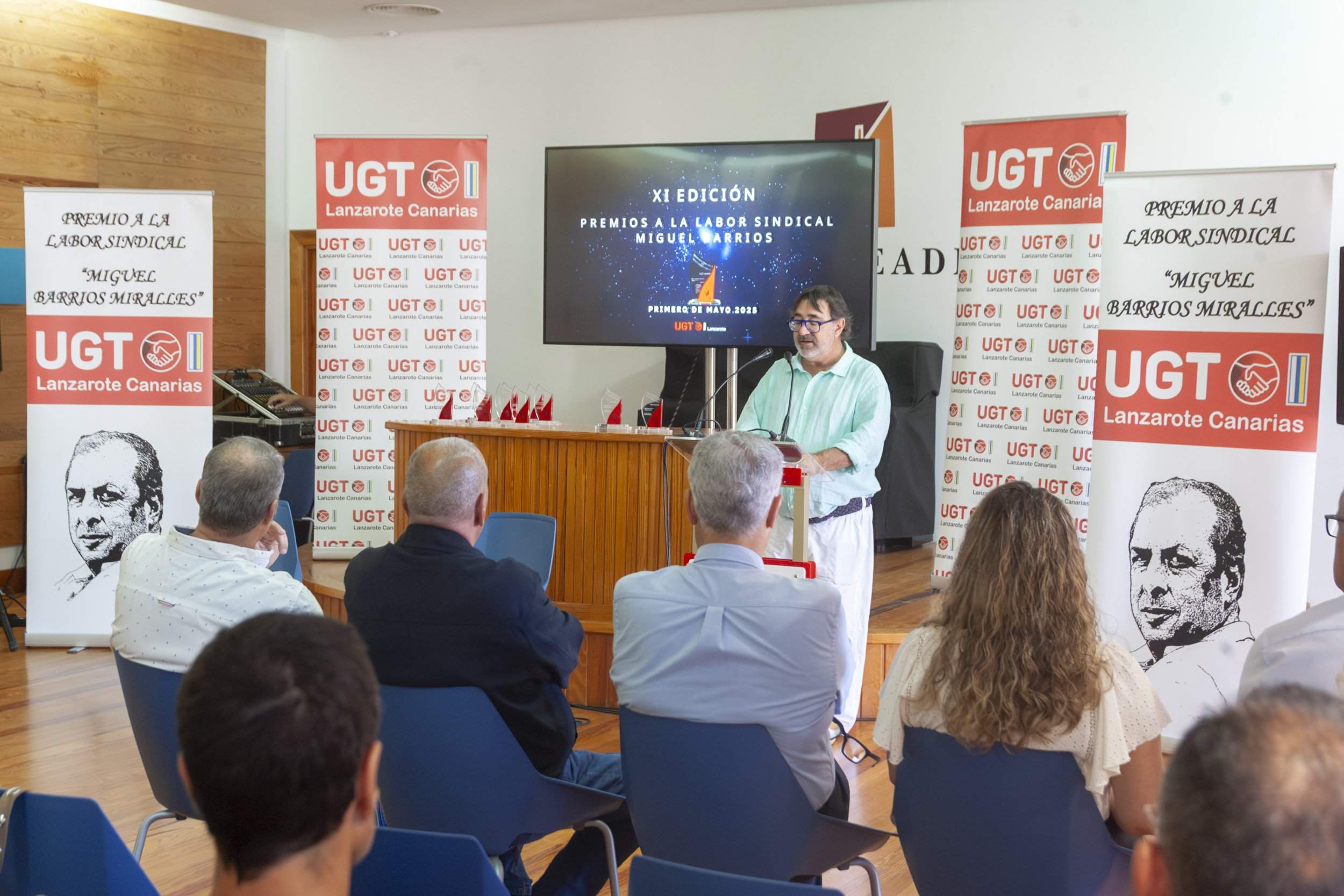Premios Miguel Barrios de UGT, 2025 (Fotos: Juan Mateos)